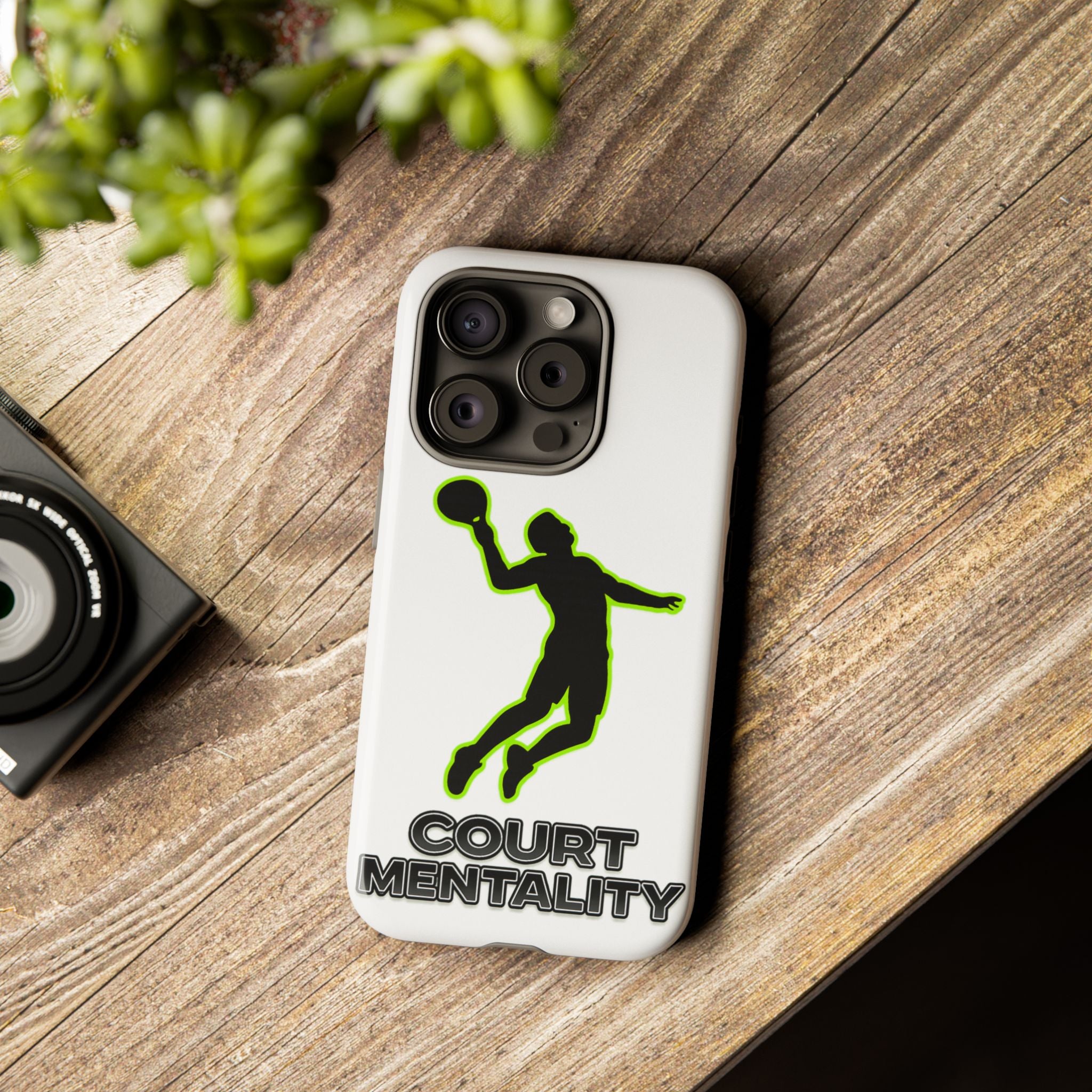 Padel Tennis Phone Case — "Court Mentality" Durable Protective Case