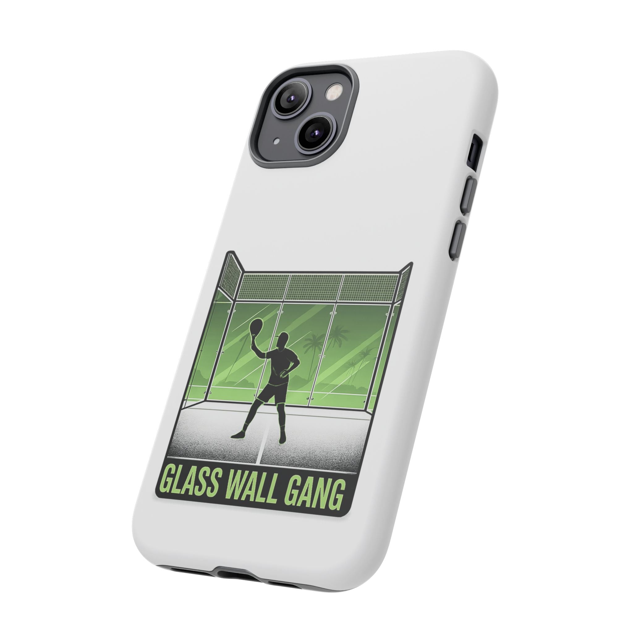 Phone Case — Glass Wall Gang Padel Tennis Design