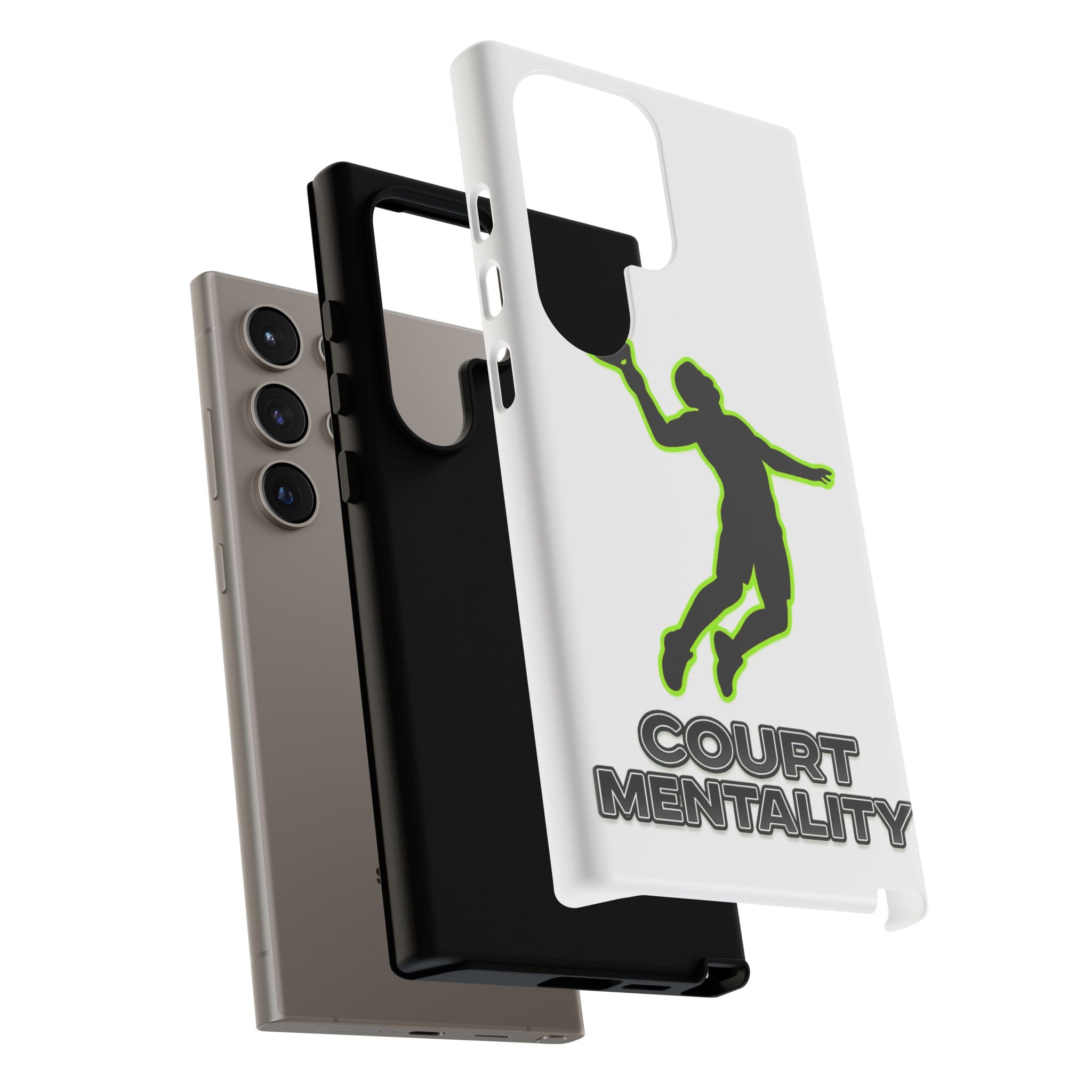 Padel Tennis Phone Case — "Court Mentality" Durable Protective Case