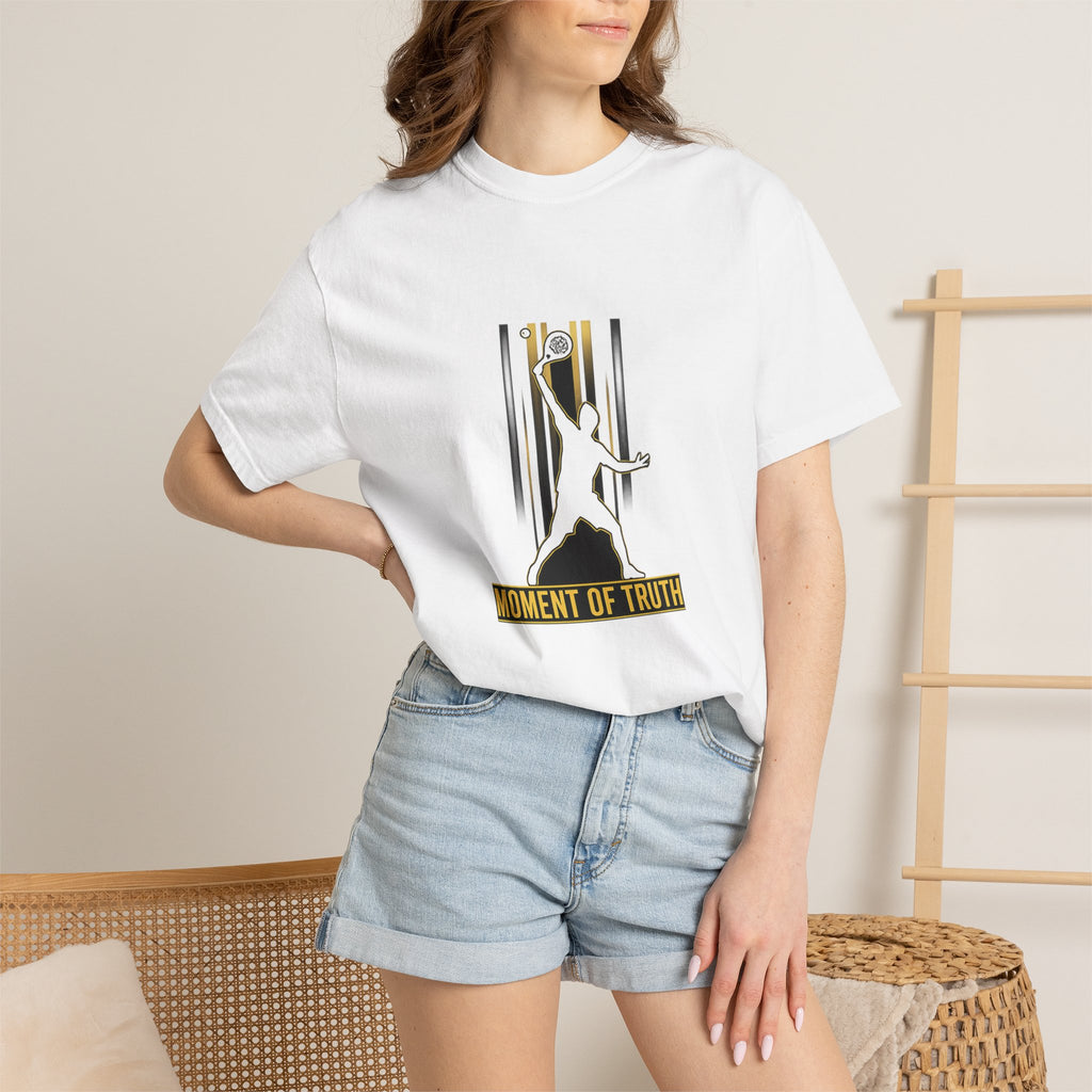 Moment of Truth T-Shirt — Padel Inspired Graphic Tee
