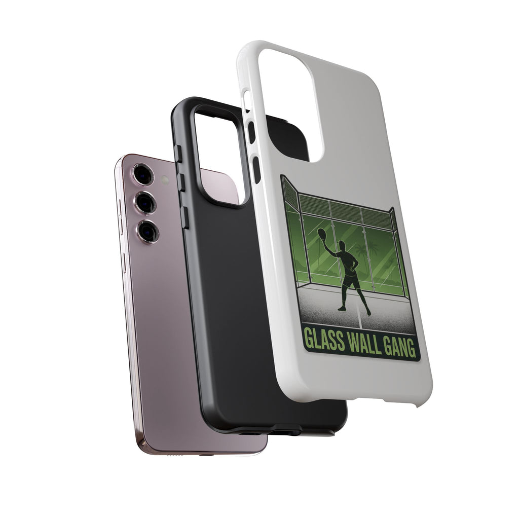 Phone Case — Glass Wall Gang Padel Tennis Design