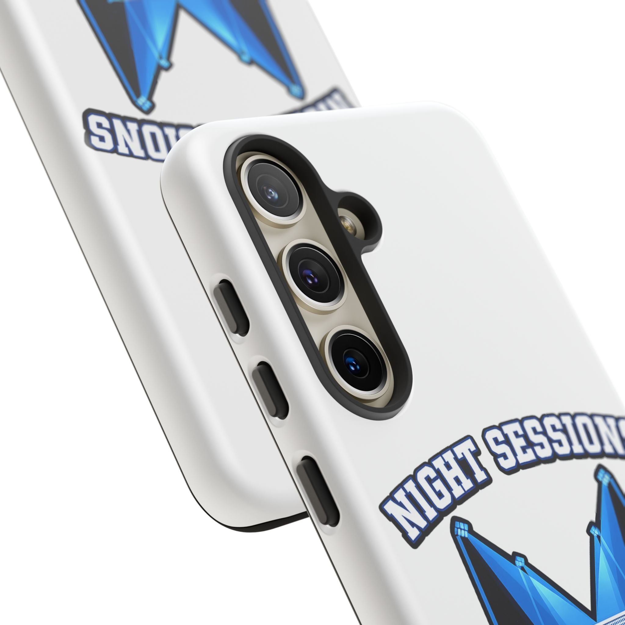 Night Sessions Phone Case — Tough Protective Slim Case with Padel-Inspired Design