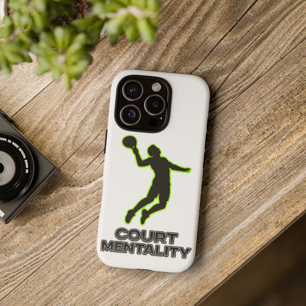 Padel Tennis Phone Case — "Court Mentality" Durable Protective Case