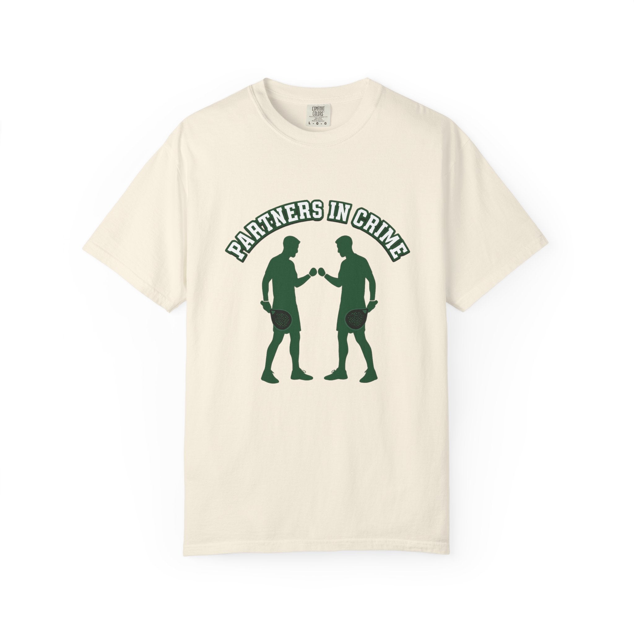 Partners in Crime T-Shirt — Matching Friends Padel Tee