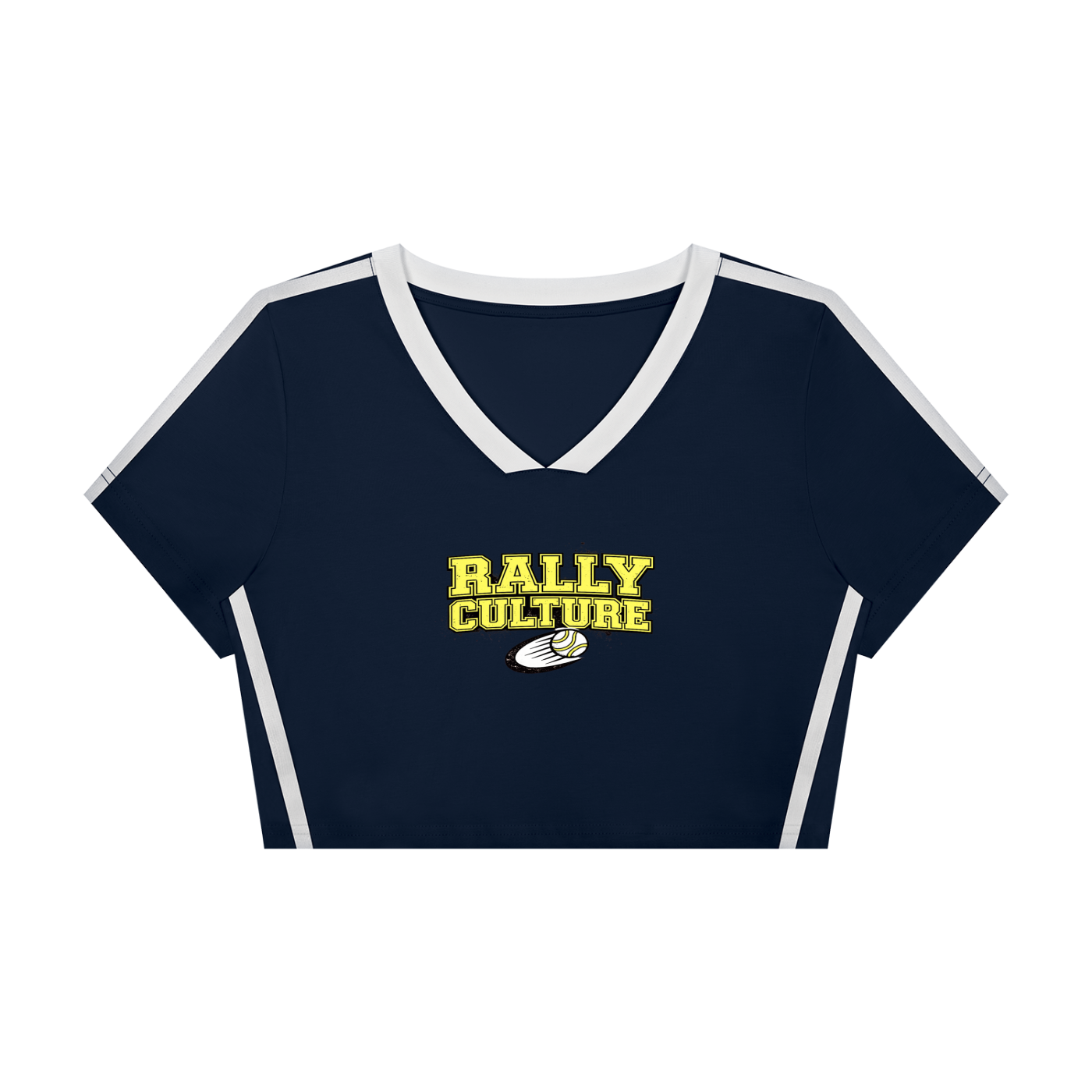 Women’s Slim Fit Padel Crop T-Shirt