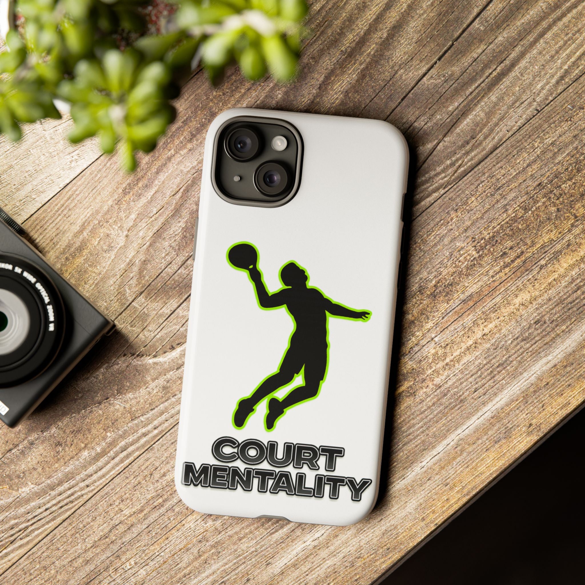 Padel Tennis Phone Case — "Court Mentality" Durable Protective Case