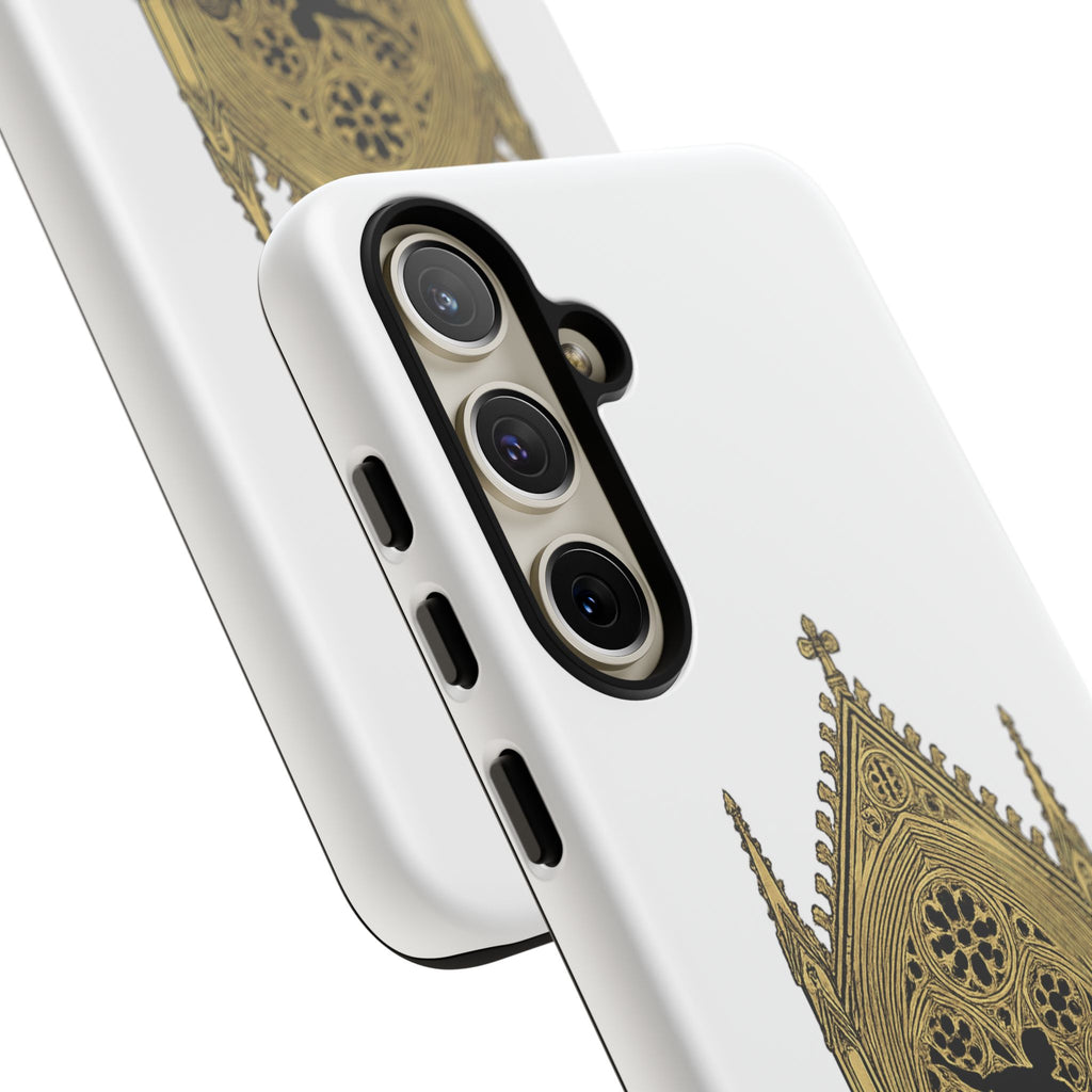 Phone Case — 'Honour the Game' Gothic Padel Tennis Cathedral Design