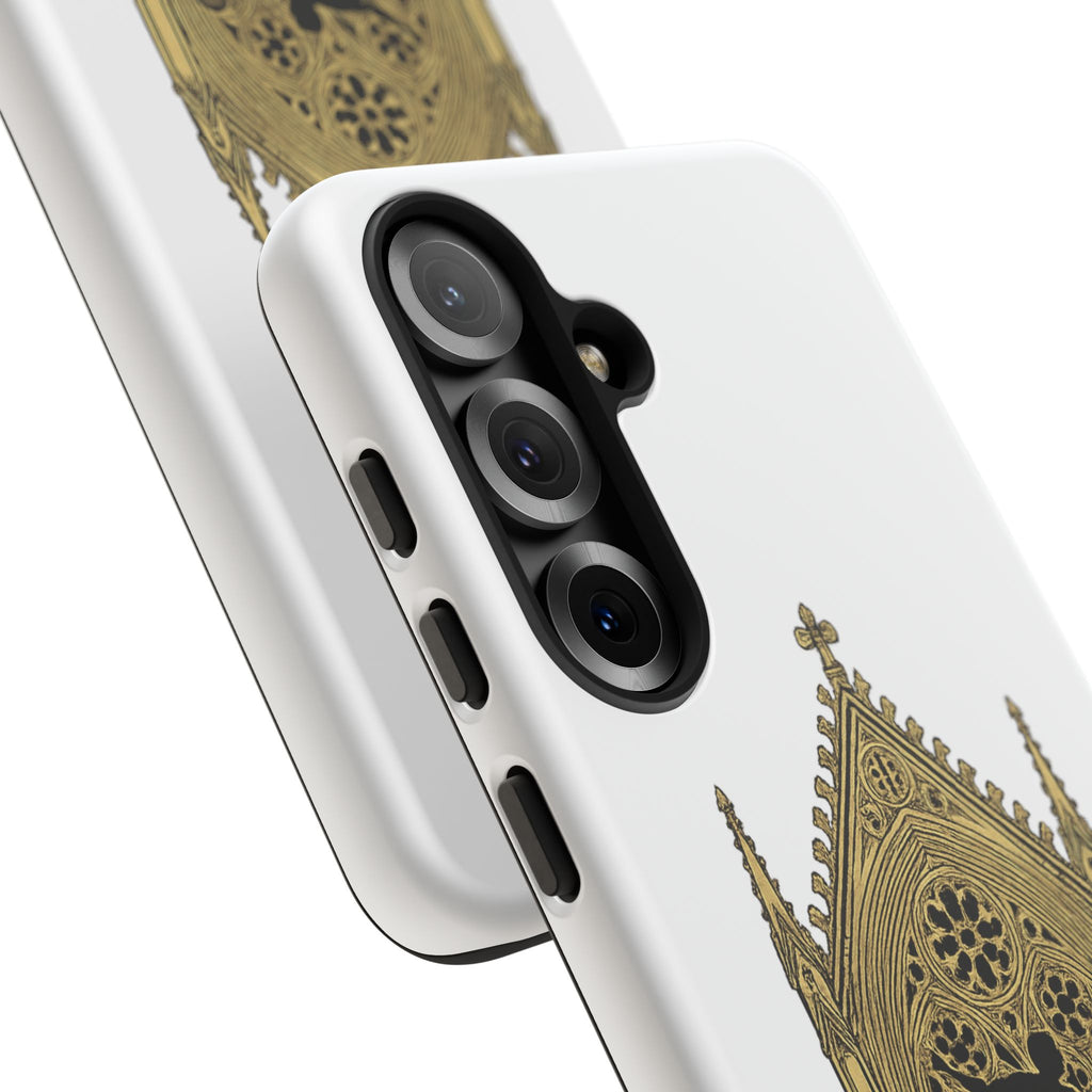 Phone Case — 'Honour the Game' Gothic Padel Tennis Cathedral Design