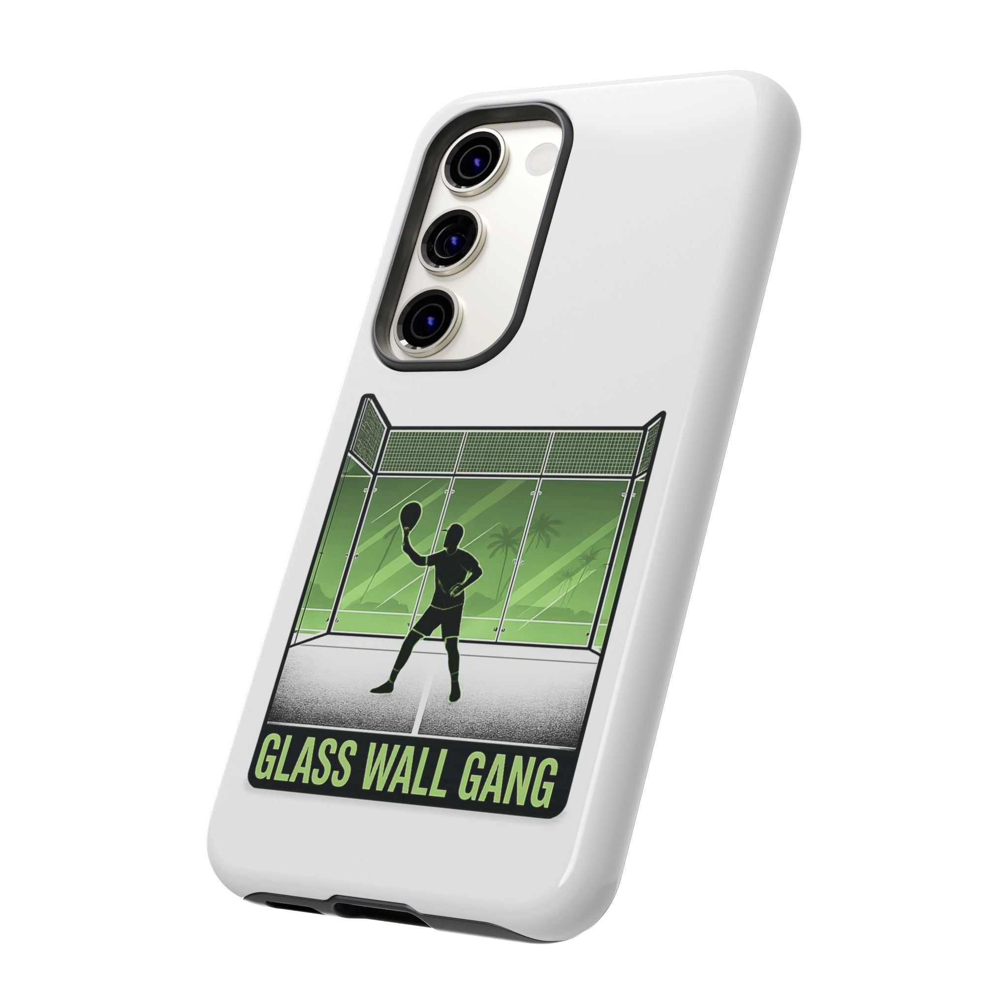 Phone Case — Glass Wall Gang Padel Tennis Design