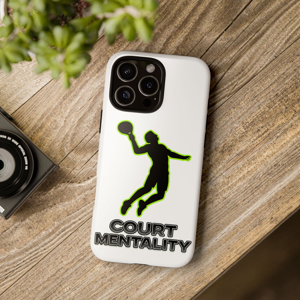 Padel Tennis Phone Case — "Court Mentality" Durable Protective Case