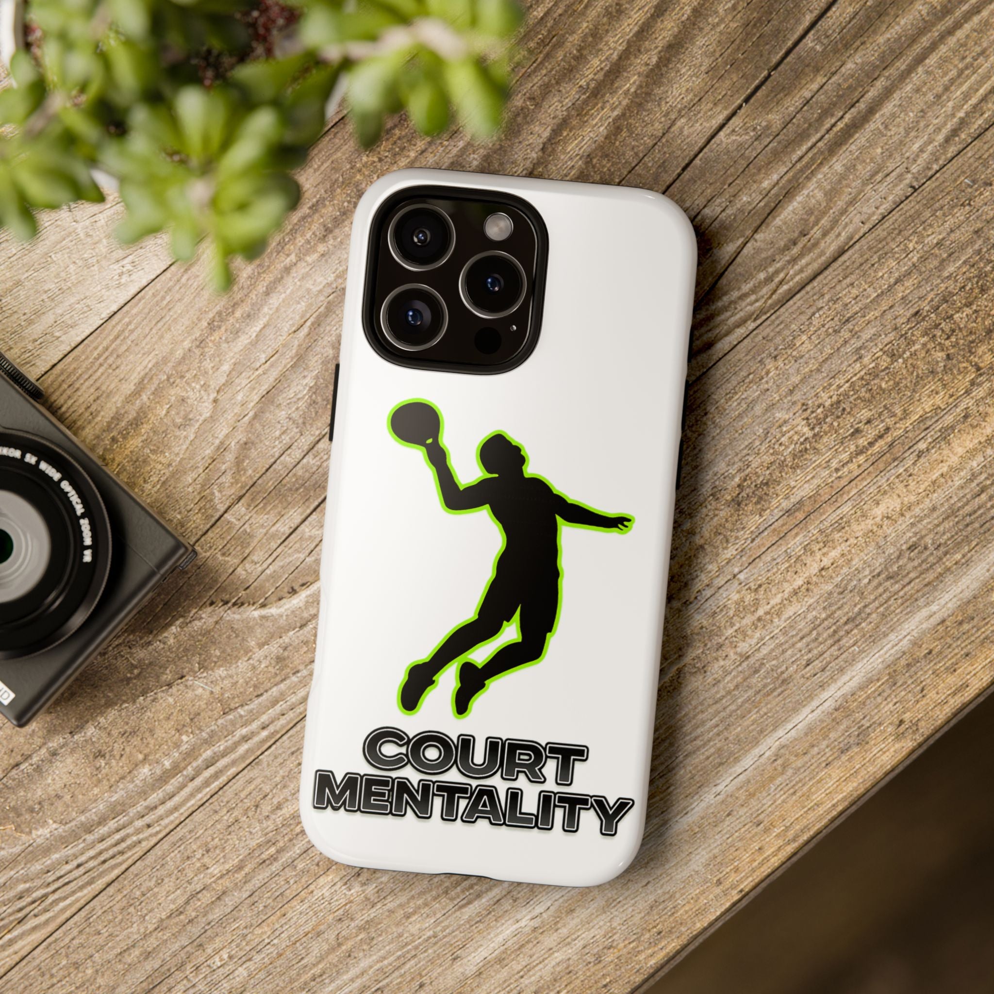 Padel Tennis Phone Case — "Court Mentality" Durable Protective Case