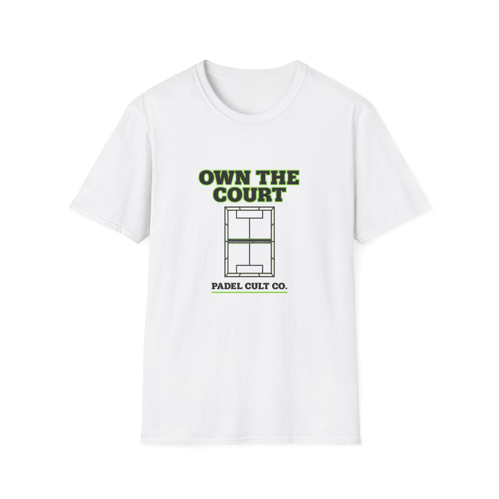 Own The Court Padel T-Shirt — Vintage Court Graphic Tee