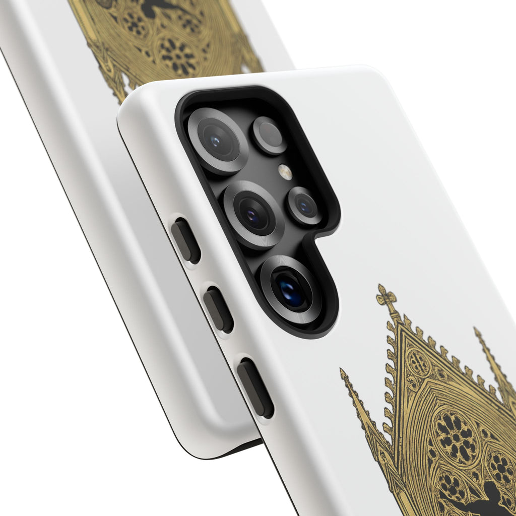 Phone Case — 'Honour the Game' Gothic Padel Tennis Cathedral Design