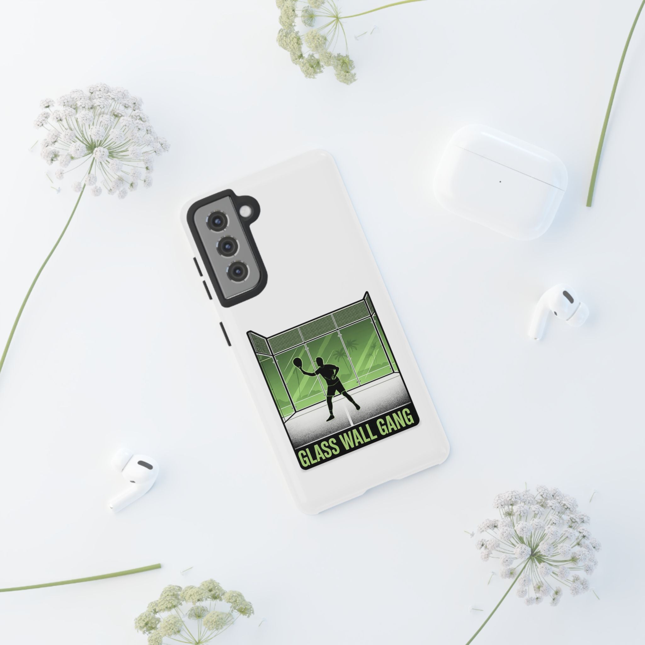 Phone Case — Glass Wall Gang Padel Tennis Design