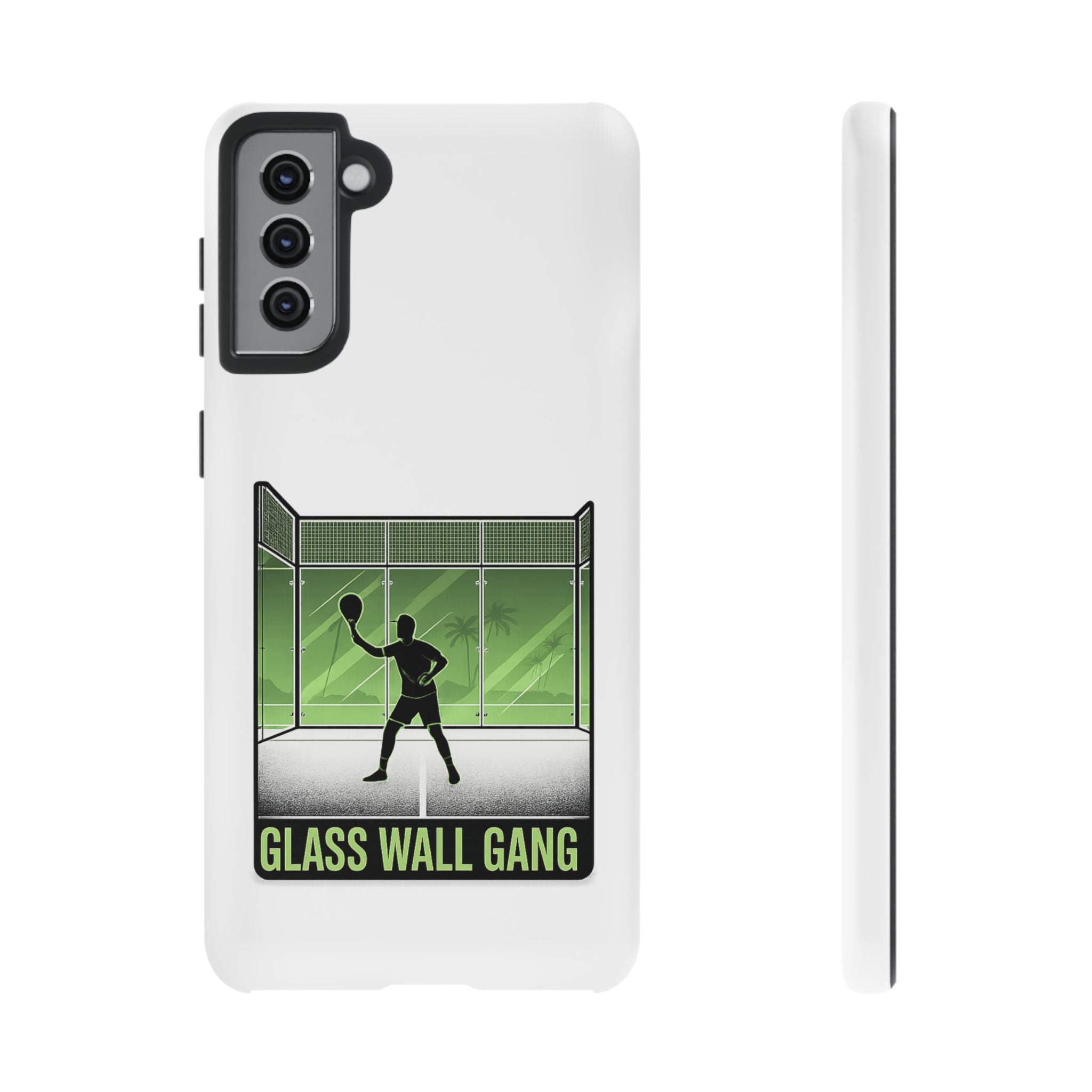 Phone Case — Glass Wall Gang Padel Tennis Design