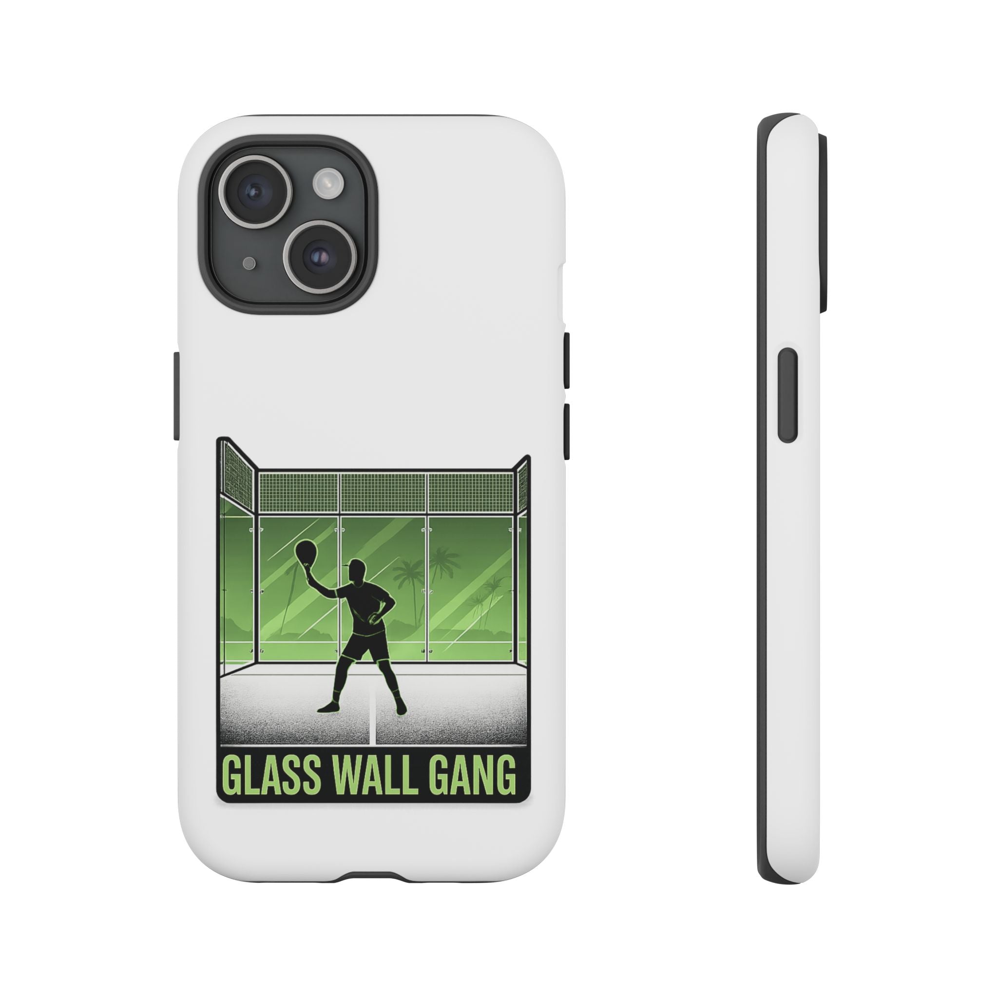 Phone Case — Glass Wall Gang Padel Tennis Design