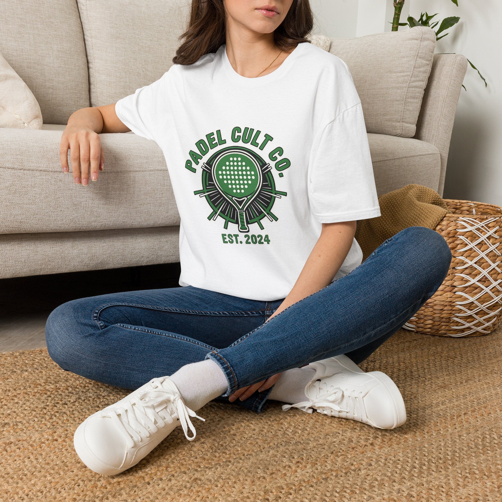 Padel Cult Co. Graphic T-Shirt — Padel Racket Sports Tee (Est. 2024)