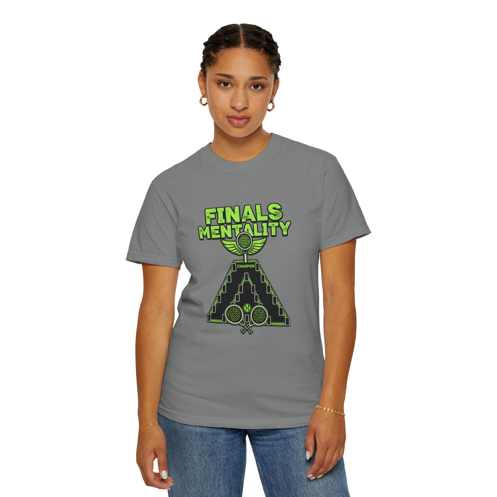 Finals Mentality T‑Shirt — Padel Tournament Champion Tee