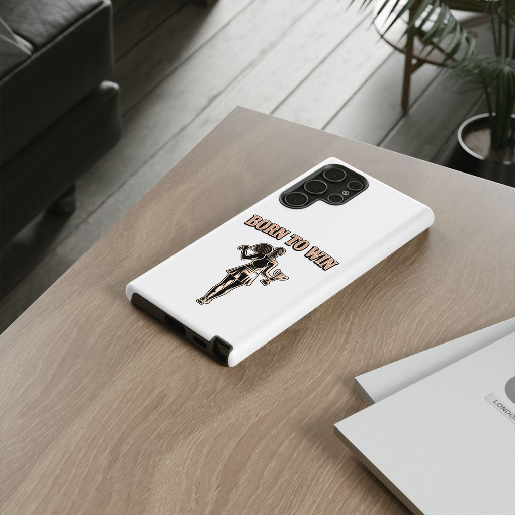Born to Win PadelTennis Phone Case