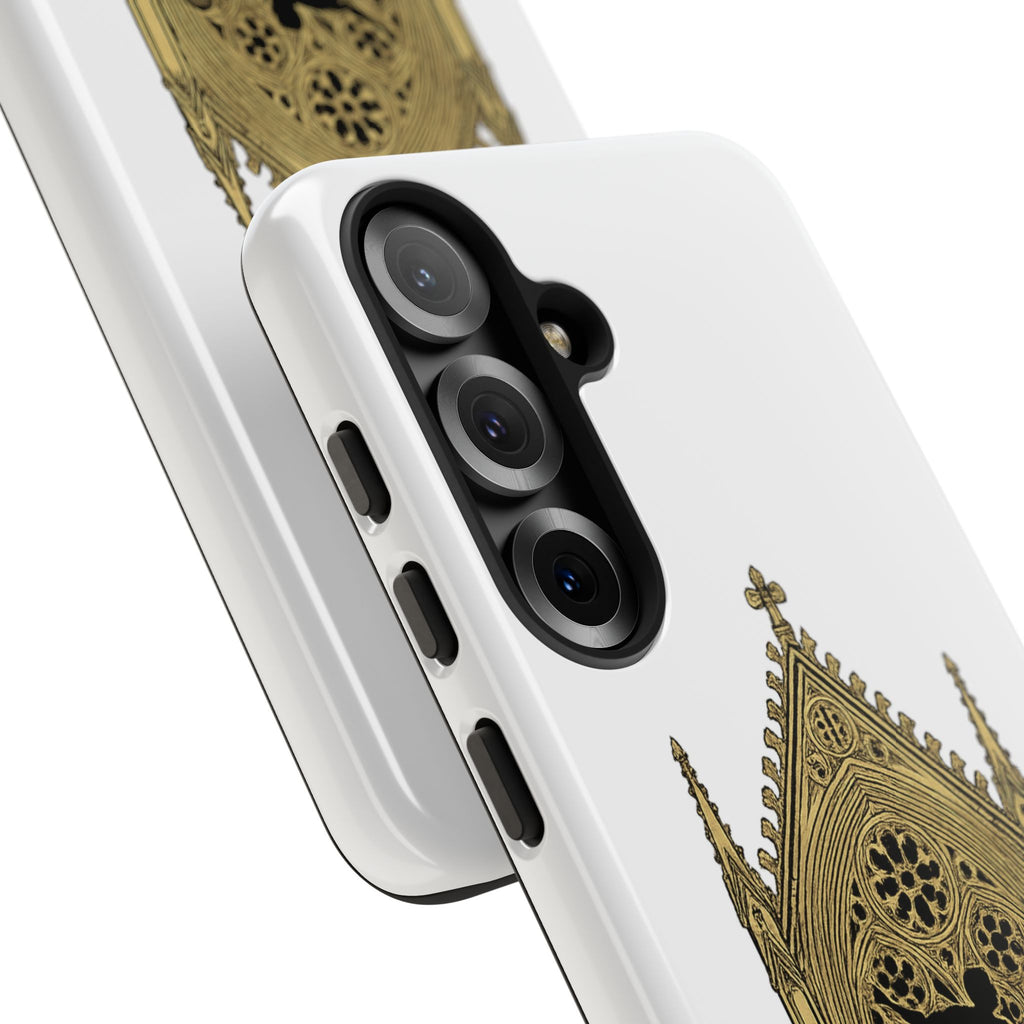 Phone Case — 'Honour the Game' Gothic Padel Tennis Cathedral Design