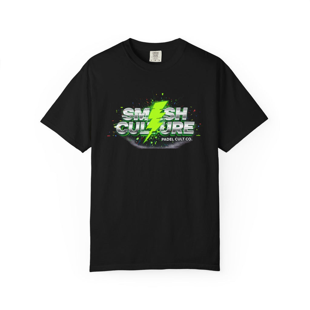 Smash Culture Lightning Logo T-Shirt — Padel Club Graphic Tee