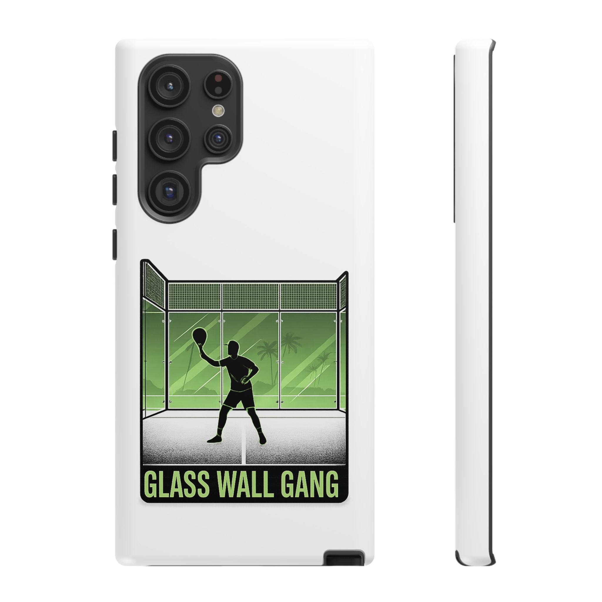 Phone Case — Glass Wall Gang Padel Tennis Design