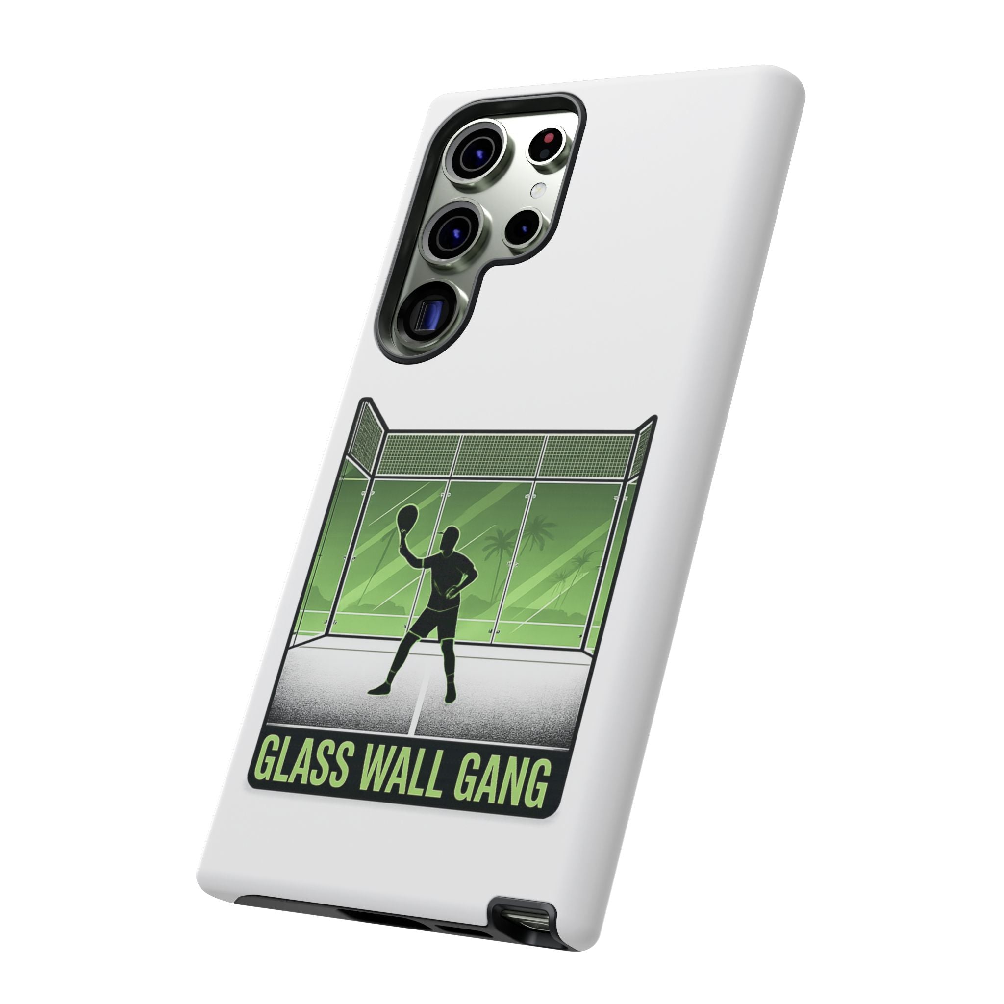 Phone Case — Glass Wall Gang Padel Tennis Design