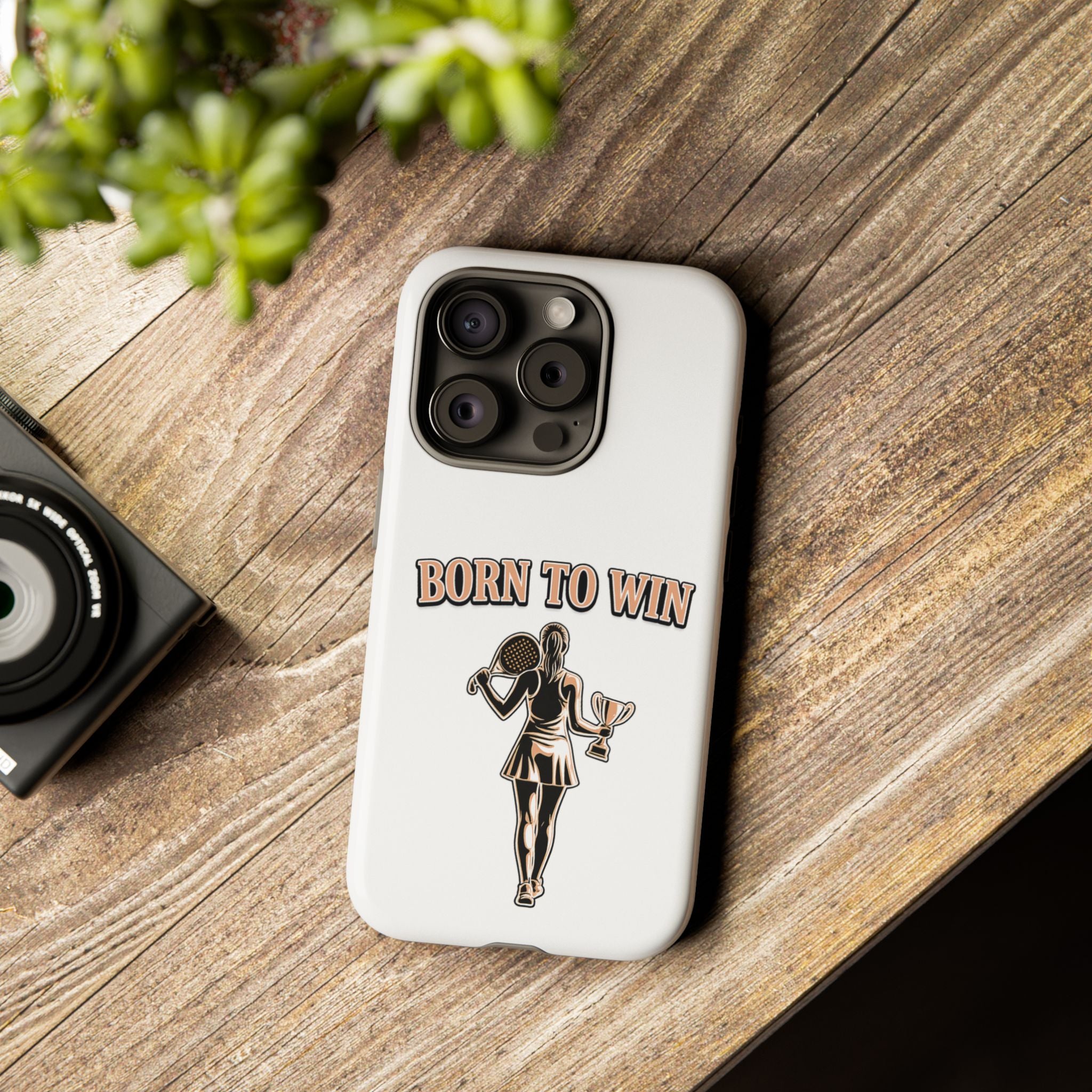 Born to Win PadelTennis Phone Case