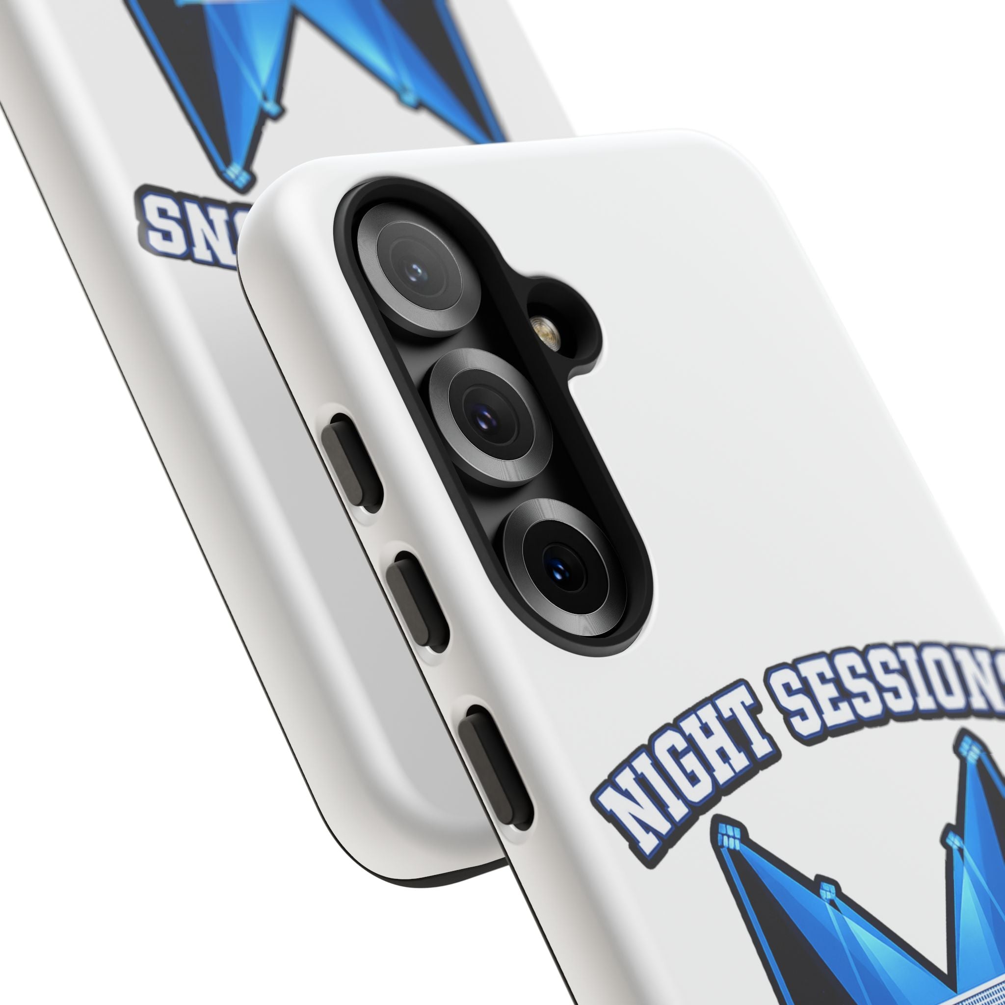 Night Sessions Phone Case — Tough Protective Slim Case with Padel-Inspired Design