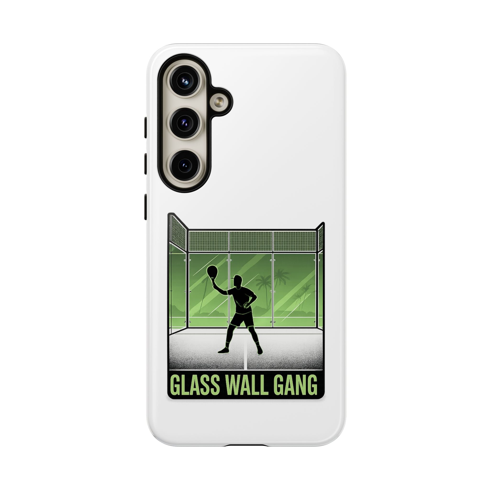 Phone Case — Glass Wall Gang Padel Tennis Design
