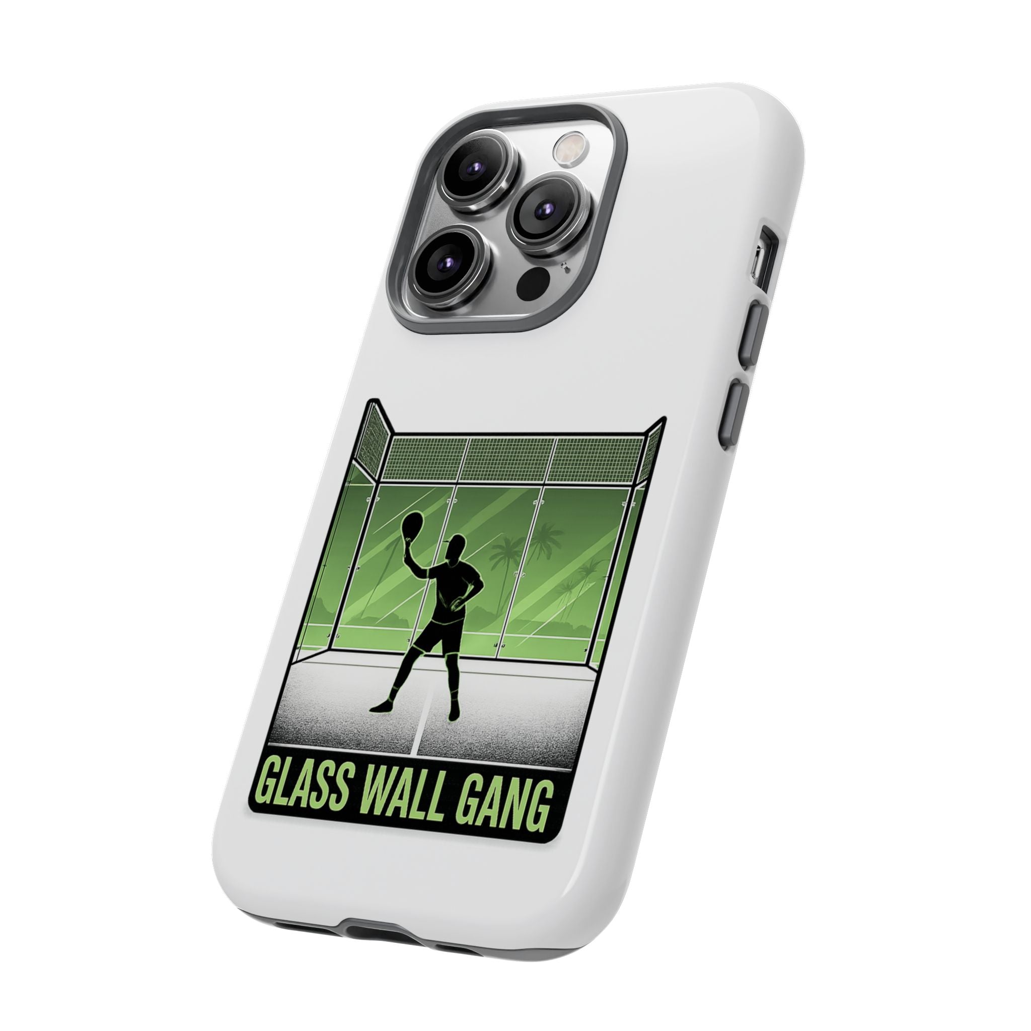 Phone Case — Glass Wall Gang Padel Tennis Design