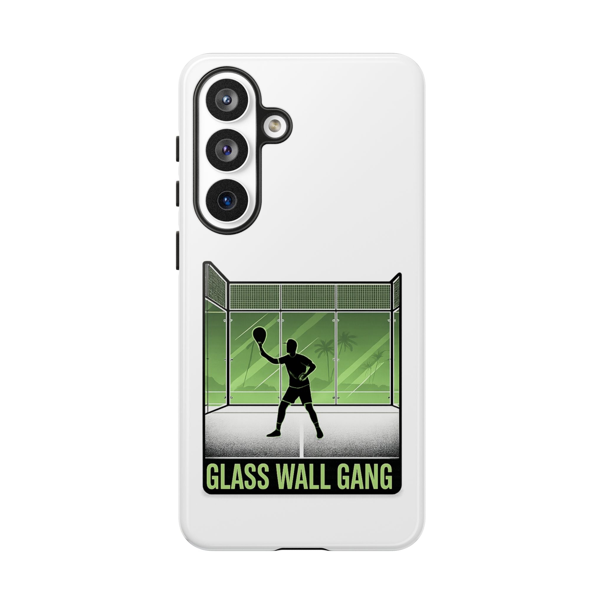 Phone Case — Glass Wall Gang Padel Tennis Design