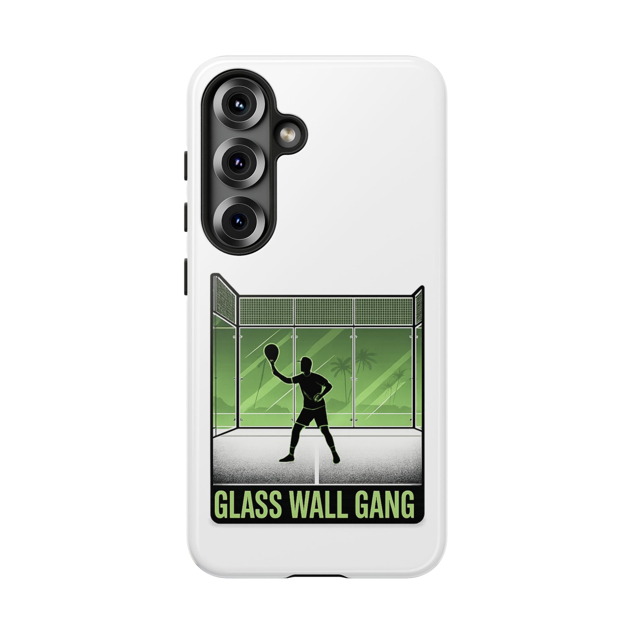 Phone Case — Glass Wall Gang Padel Tennis Design
