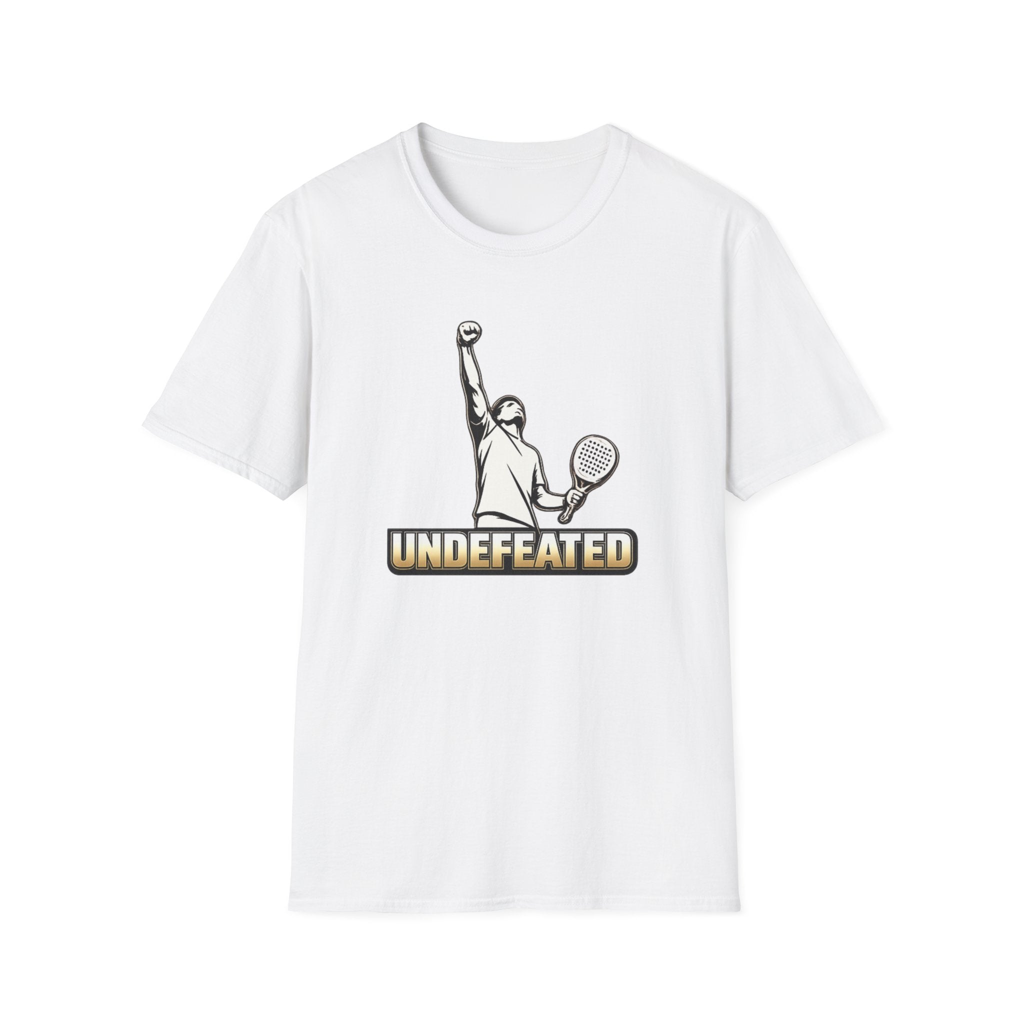 Padel Player 'Undefeated' T-Shirt — Victory Graphic Tee