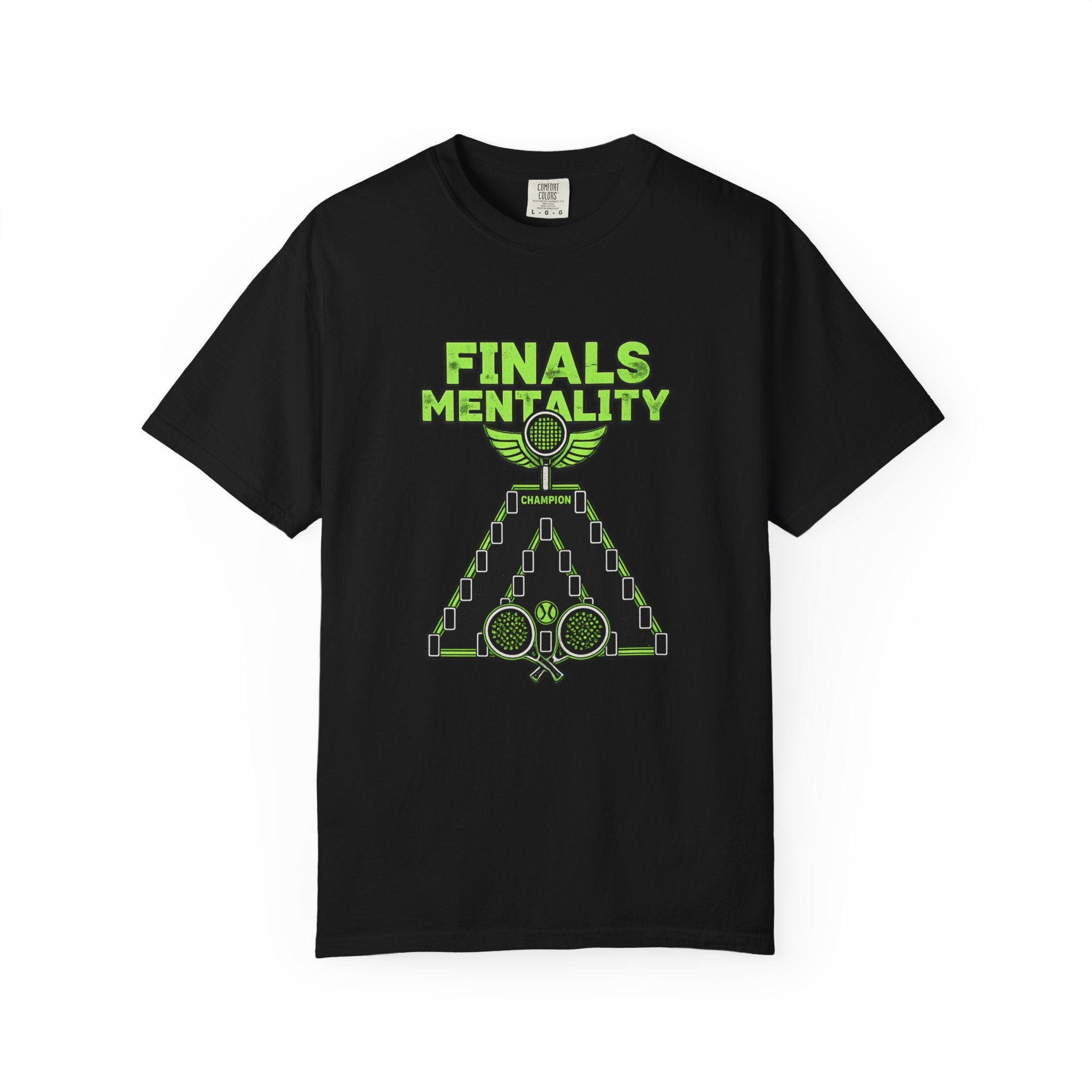 Finals Mentality T‑Shirt — Padel Tournament Champion Tee