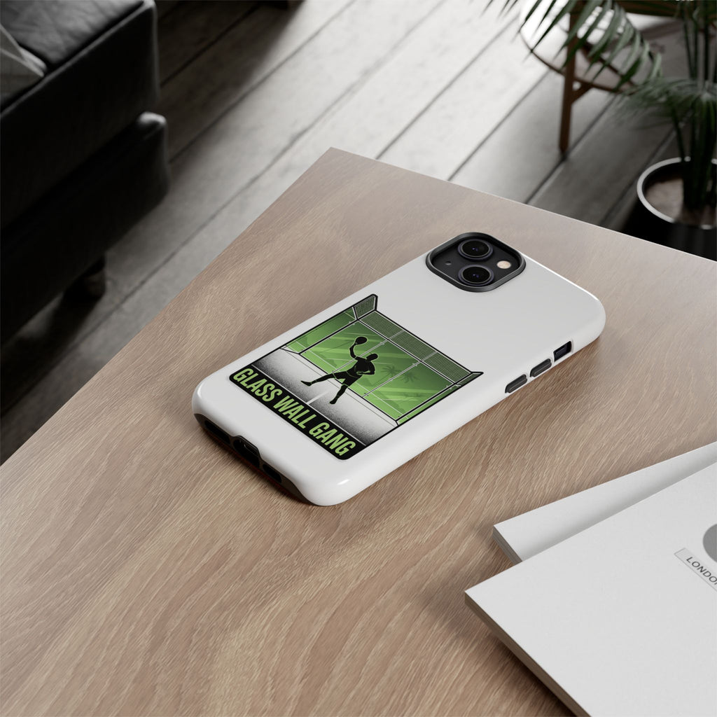 Phone Case — Glass Wall Gang Padel Tennis Design