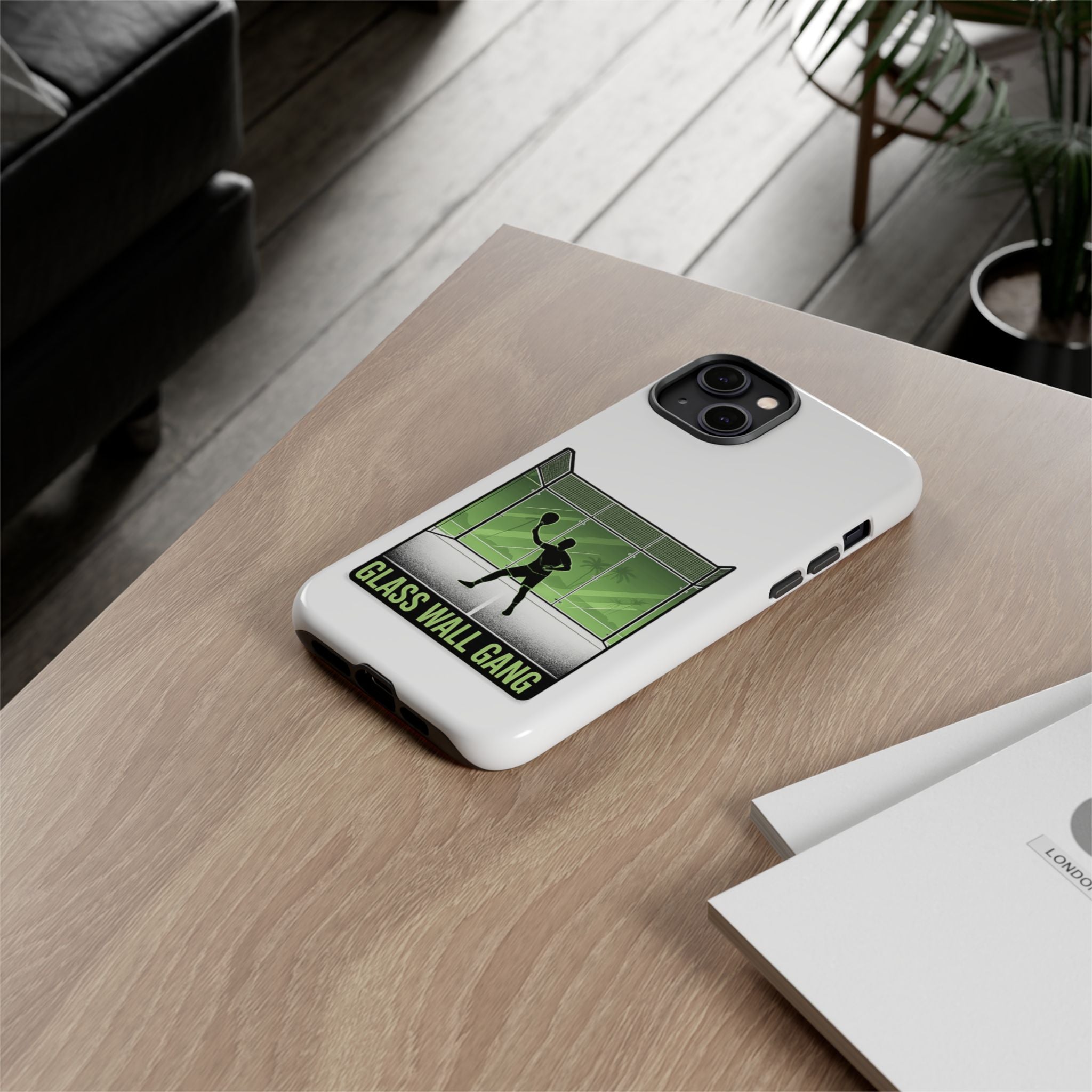 Phone Case — Glass Wall Gang Padel Tennis Design