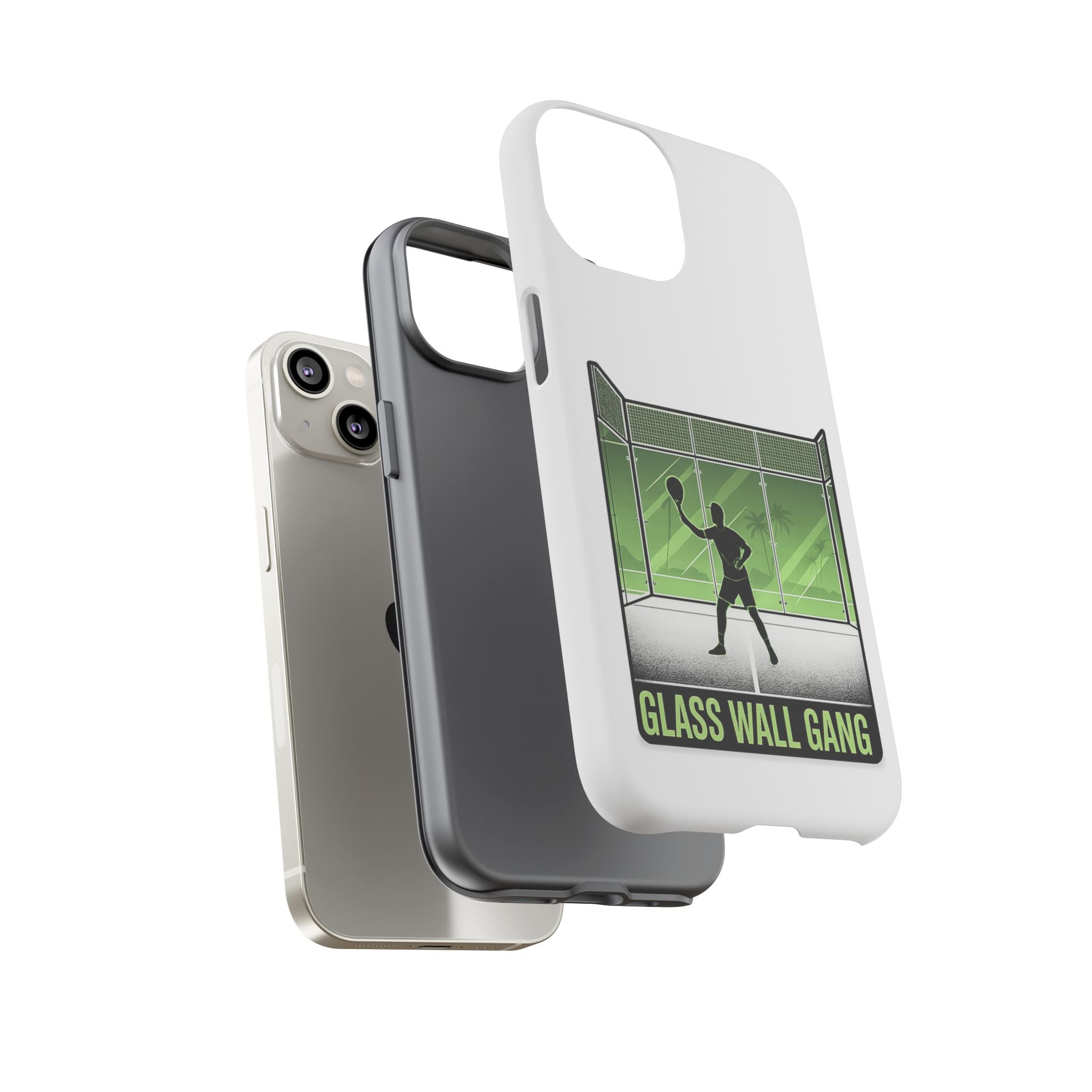 Phone Case — Glass Wall Gang Padel Tennis Design