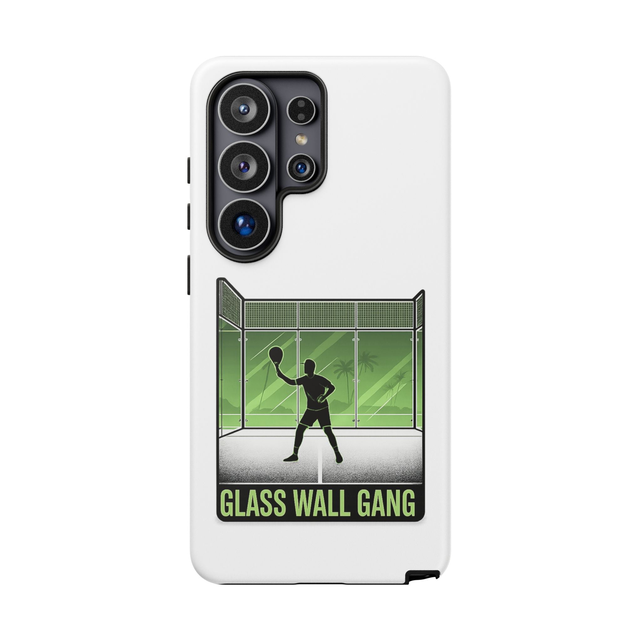 Phone Case — Glass Wall Gang Padel Tennis Design