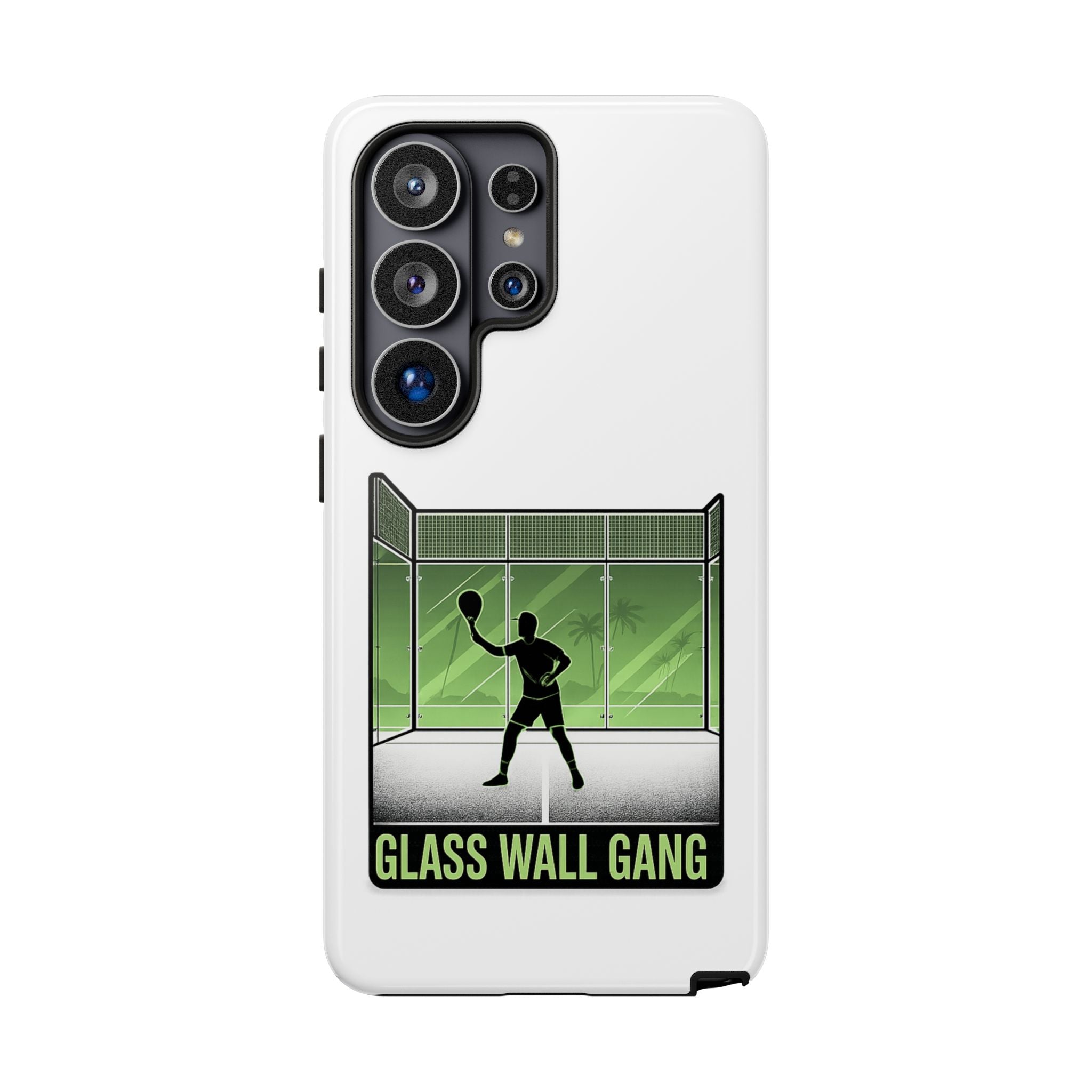 Phone Case — Glass Wall Gang Padel Tennis Design