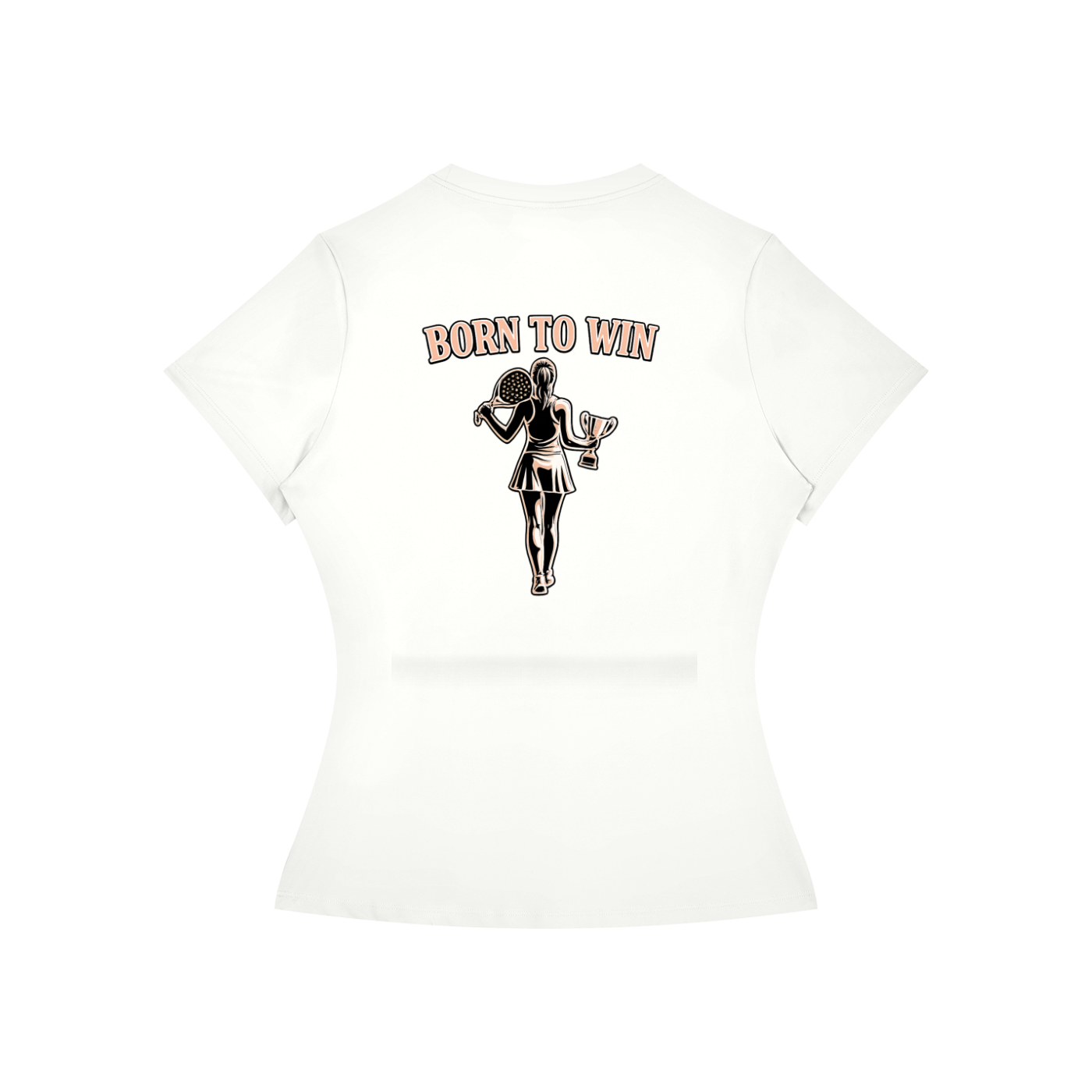 Women’s Slim Fit Performance T-Shirt/ Born To Win.