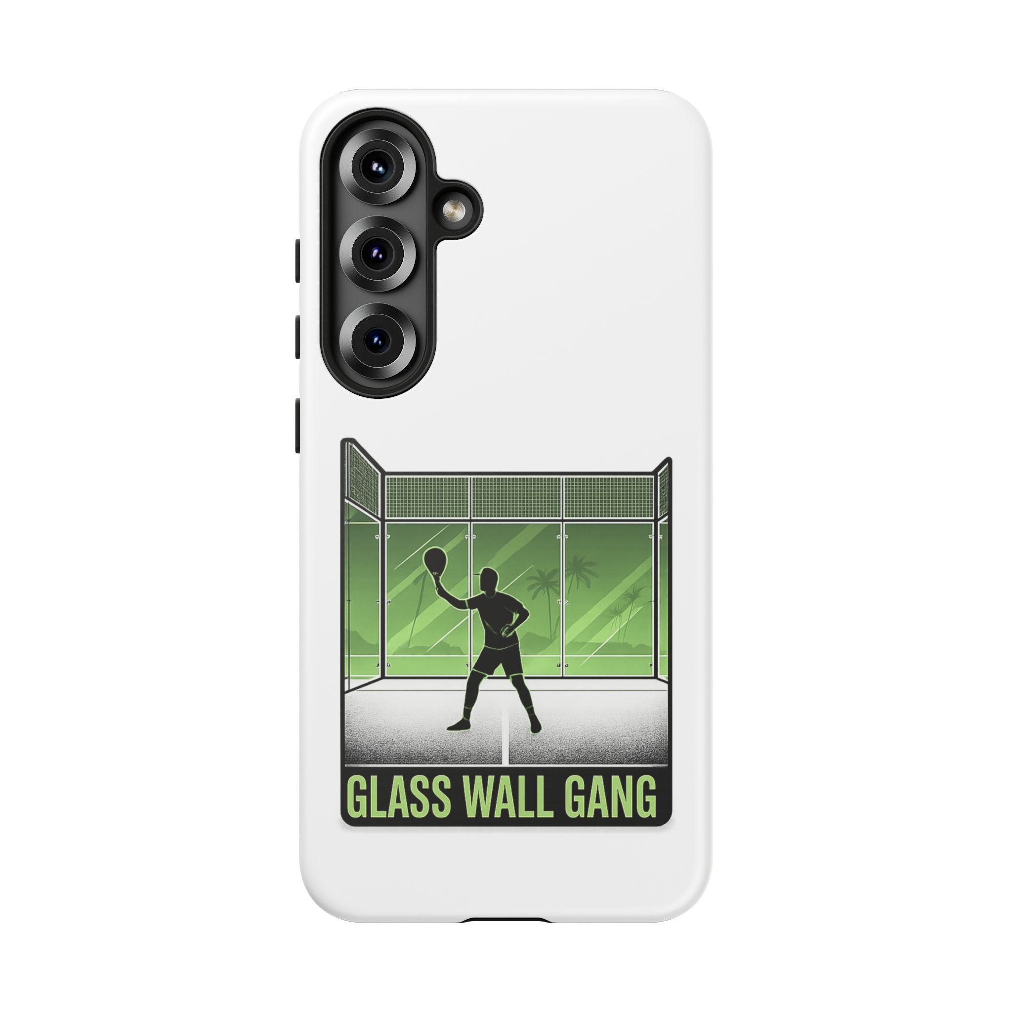 Phone Case — Glass Wall Gang Padel Tennis Design