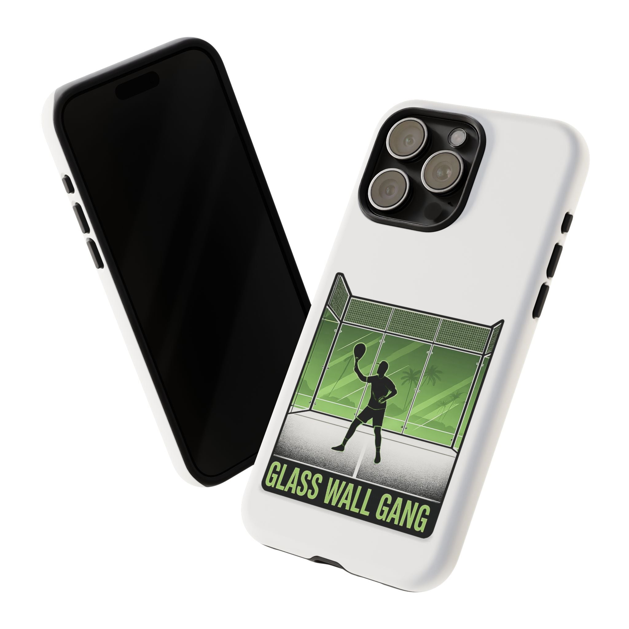 Phone Case — Glass Wall Gang Padel Tennis Design