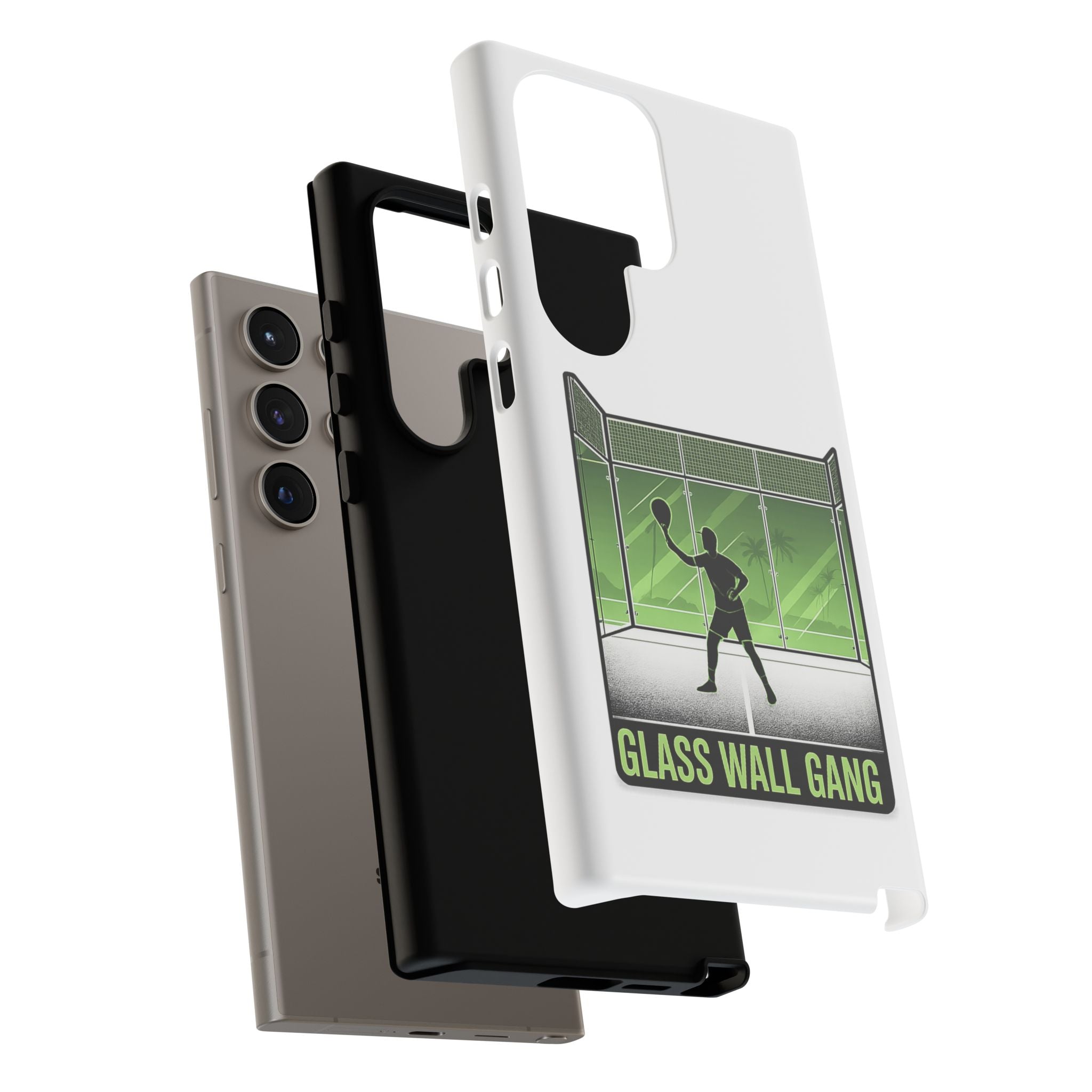 Phone Case — Glass Wall Gang Padel Tennis Design