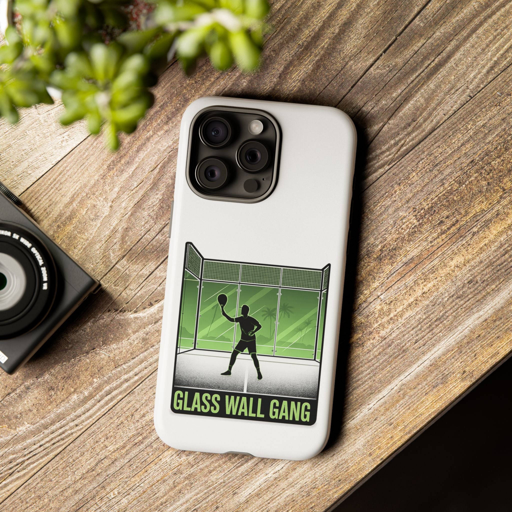 Phone Case — Glass Wall Gang Padel Tennis Design