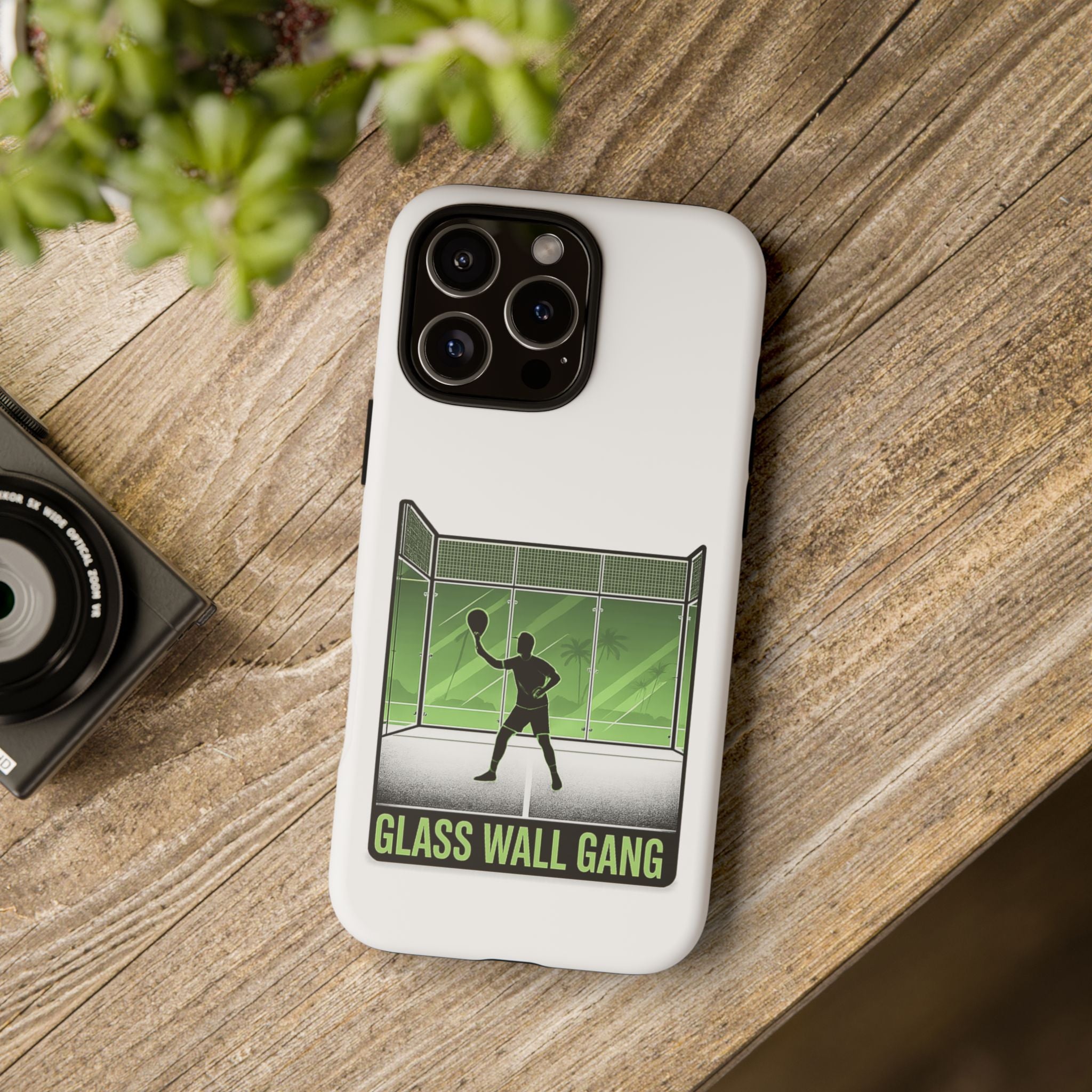 Phone Case — Glass Wall Gang Padel Tennis Design