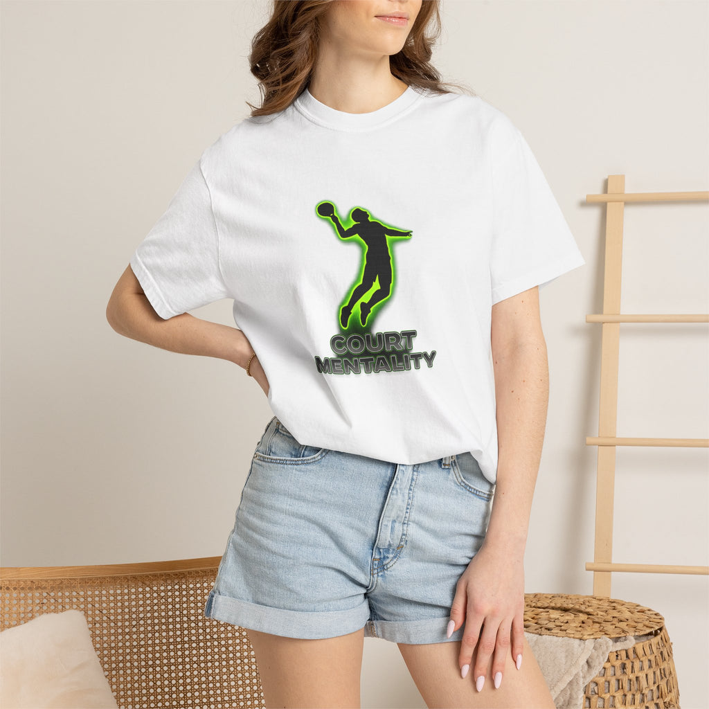 Padel Tennis Silhouette Tee — "Court Minority" Graphic T‑Shirt