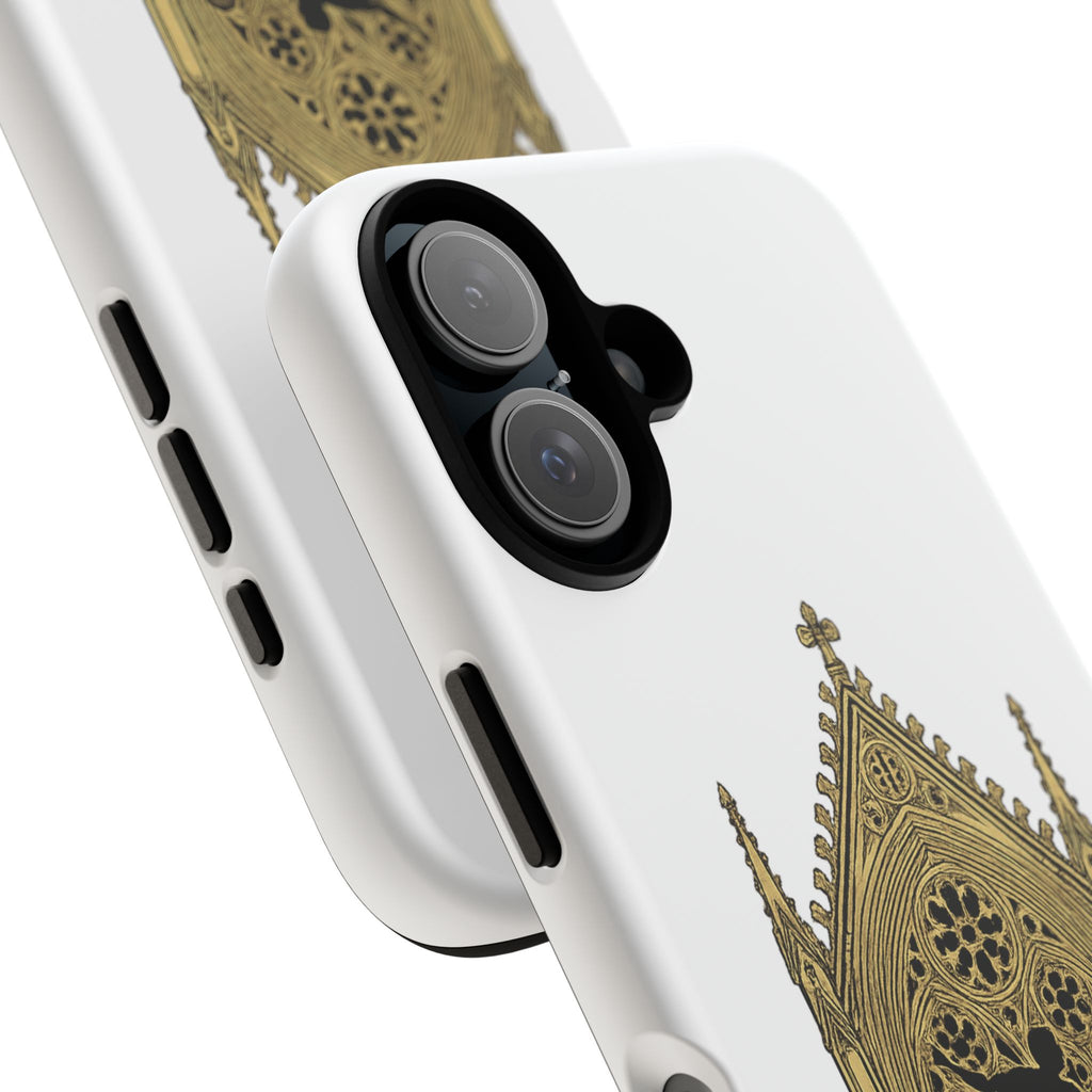 Phone Case — 'Honour the Game' Gothic Padel Tennis Cathedral Design