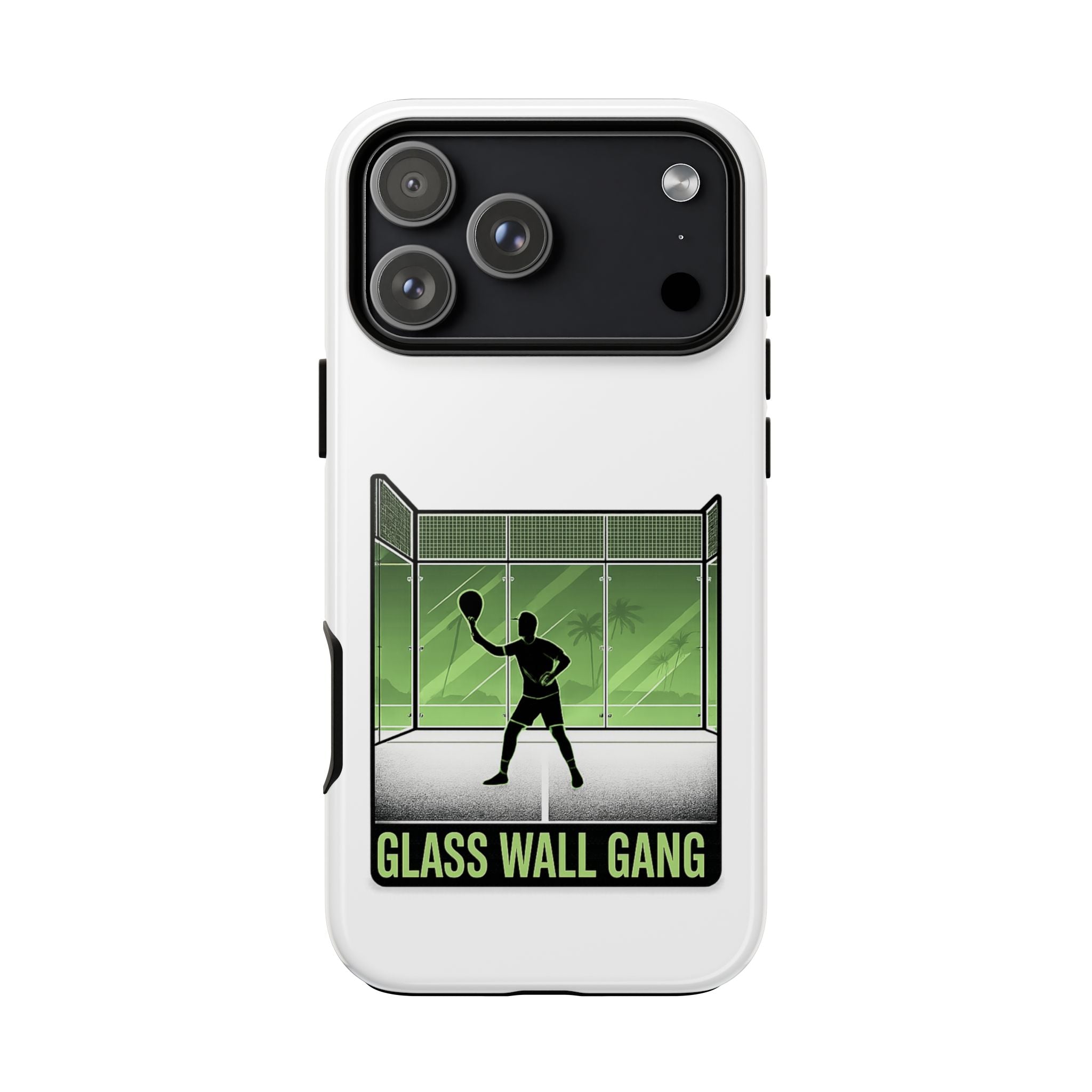 Phone Case — Glass Wall Gang Padel Tennis Design