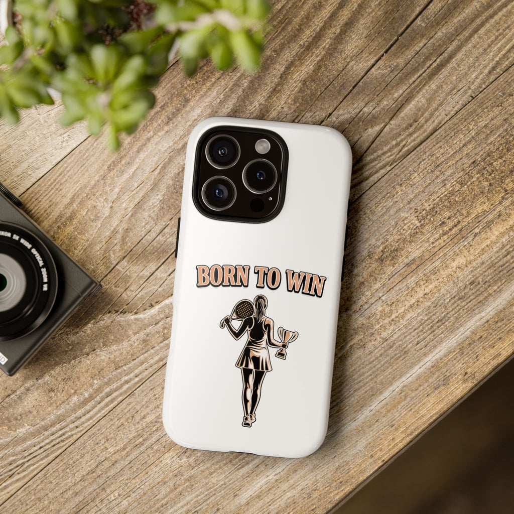 Born to Win PadelTennis Phone Case